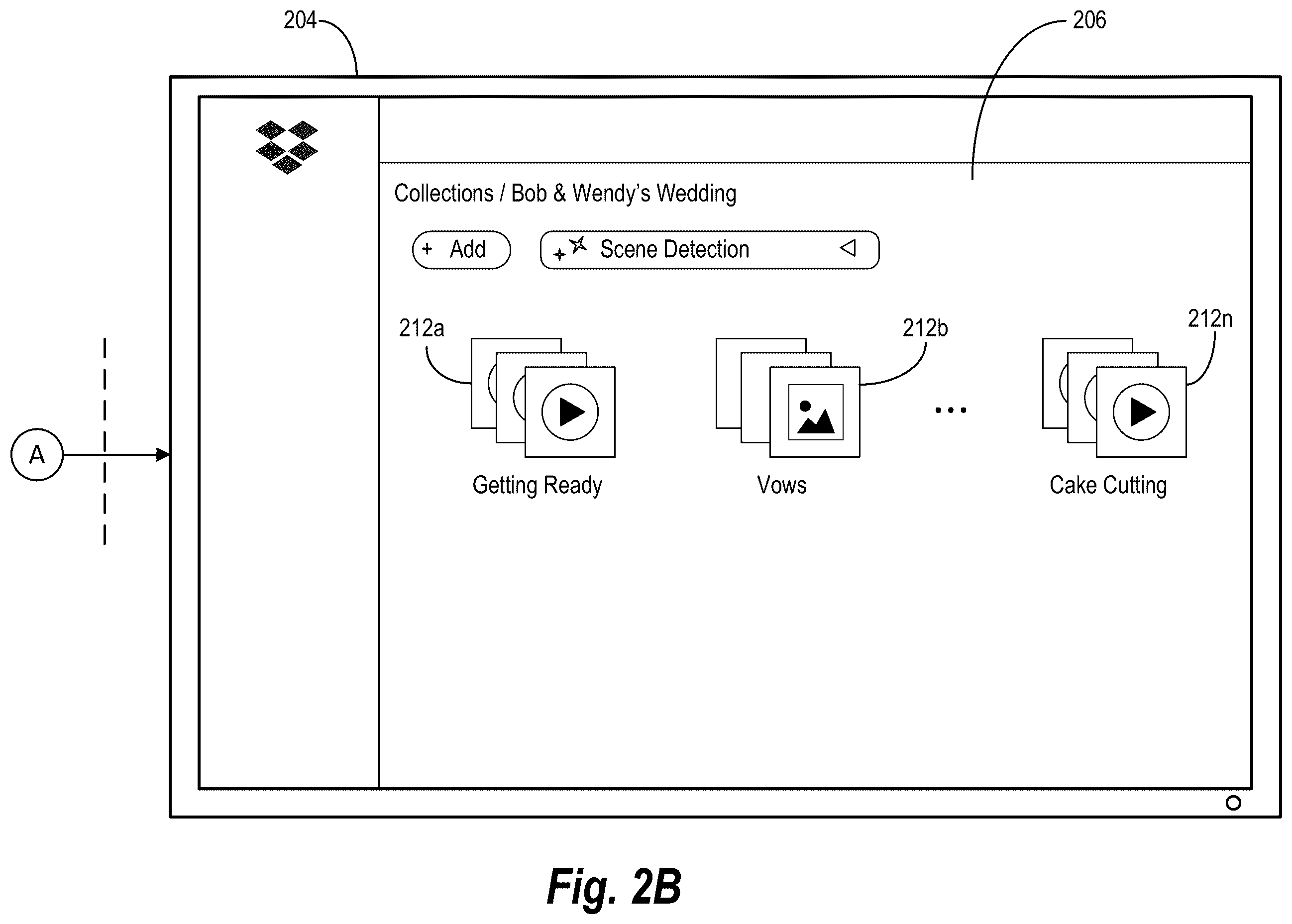 Patent US12332938 Figure 3 – Organizing media content items utilizing detected scene types
