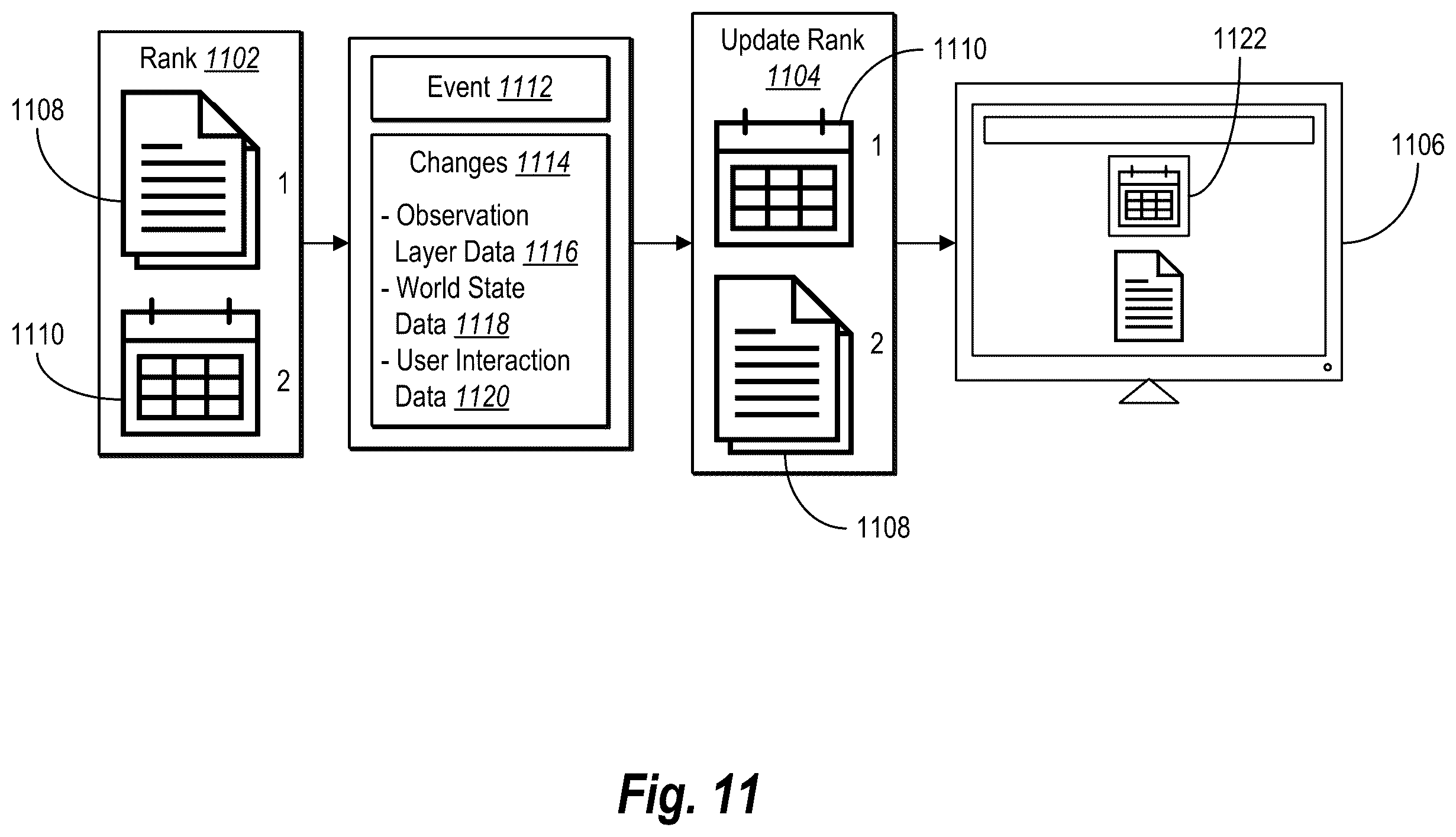 Patent US12332949 Figure 14 – Generating a hybrid search index for unified search