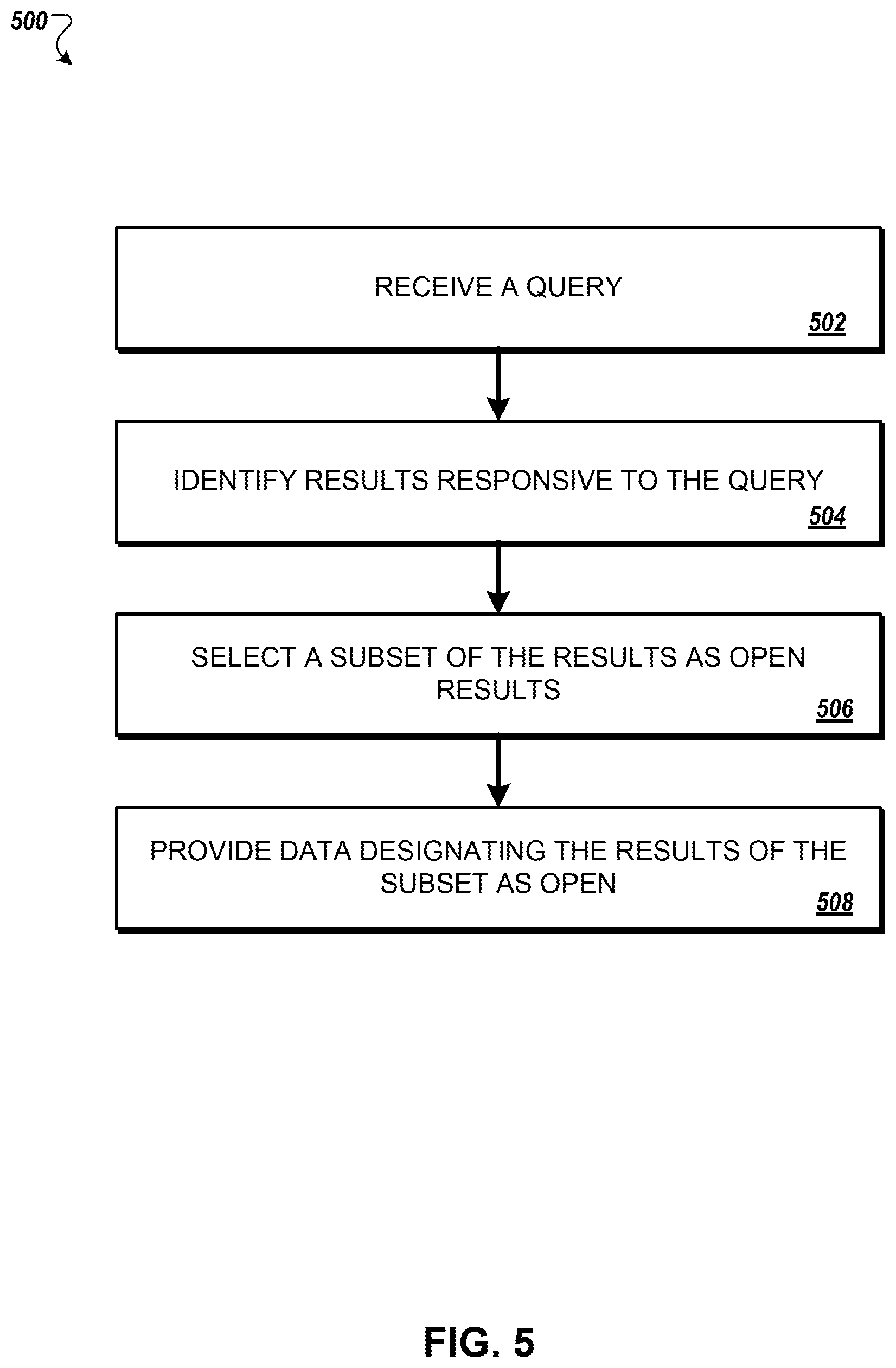 Patent US12332957 Figure 5 – Indicating location status