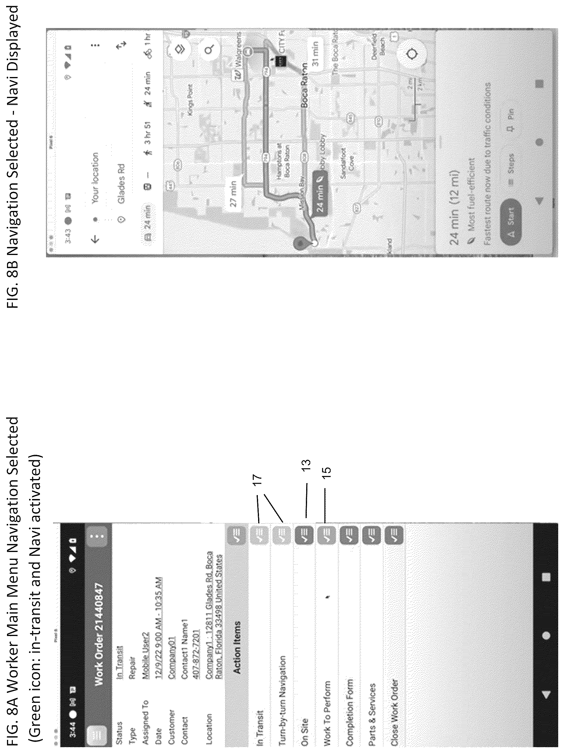 Patent US12332959 Figure 7 – Mobile workforce workflow automation data structure