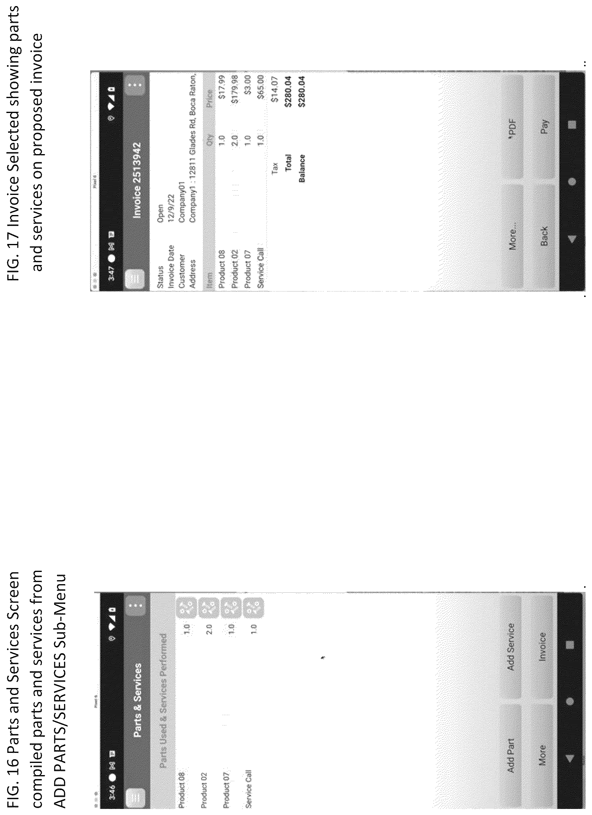 Patent US12332959 Figure 16 – Mobile workforce workflow automation data structure