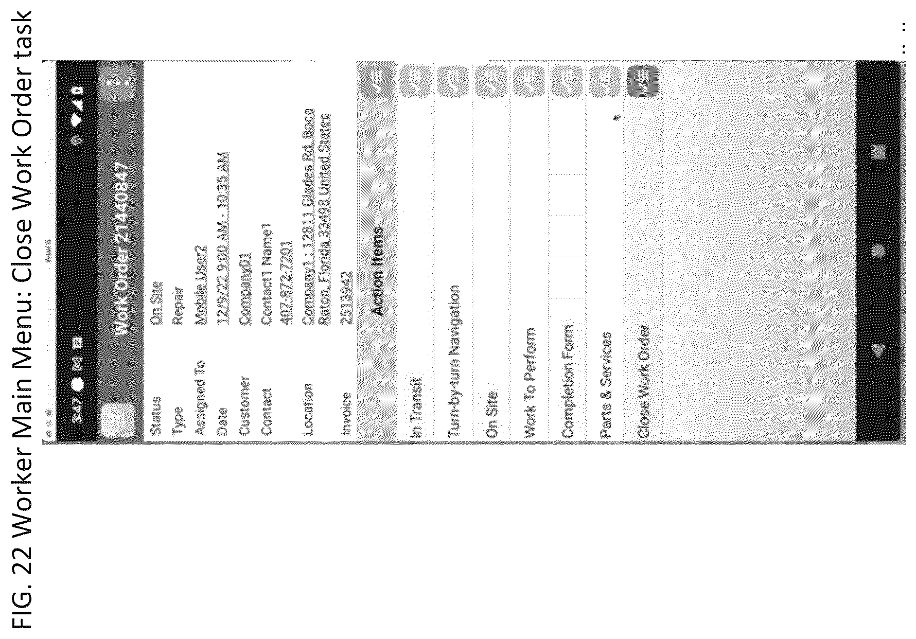 Patent US12332959 Figure 20 – Mobile workforce workflow automation data structure