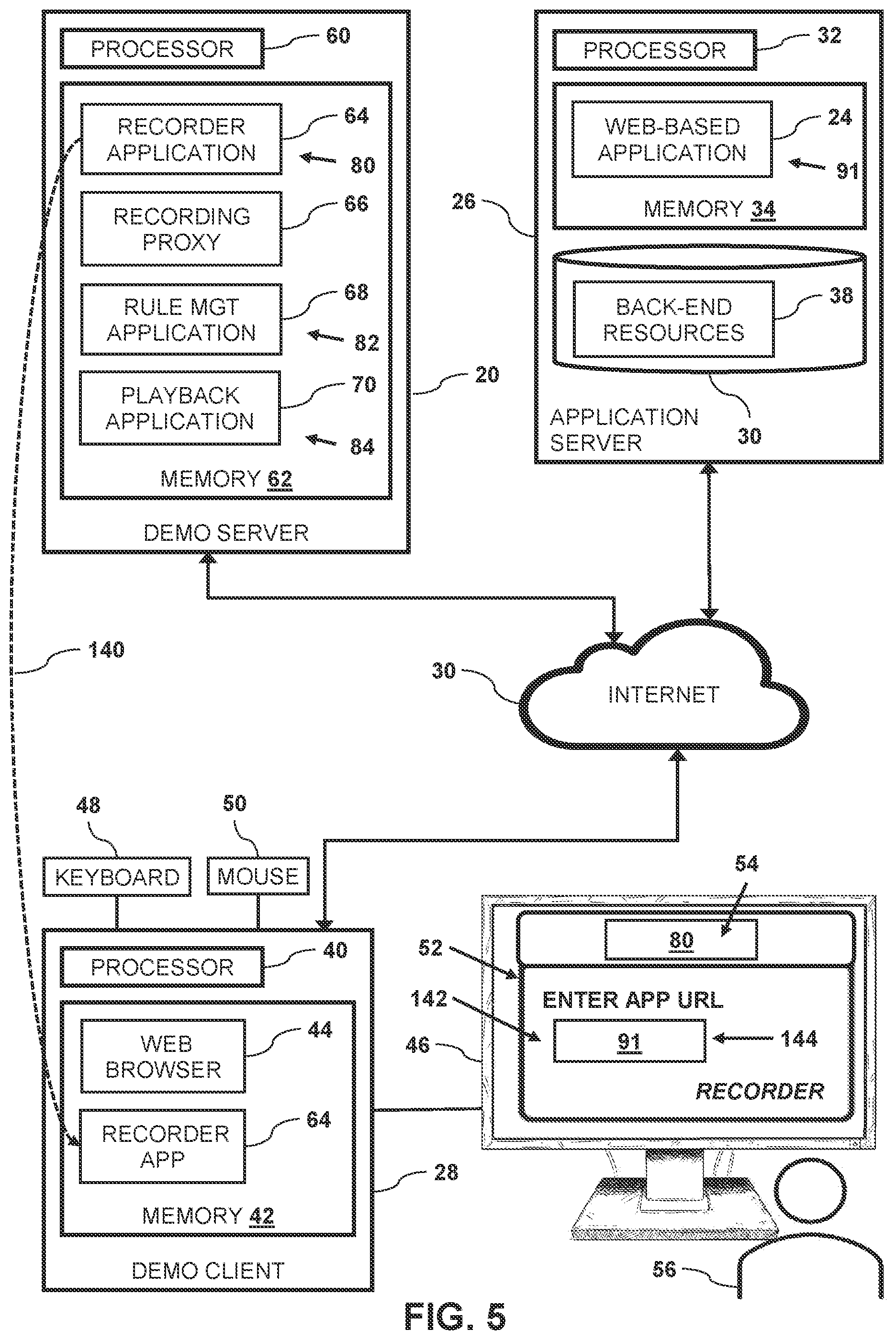 Patent US12332963 Figure 4 – Dynamic recorder for demonstrations of web-based software applications