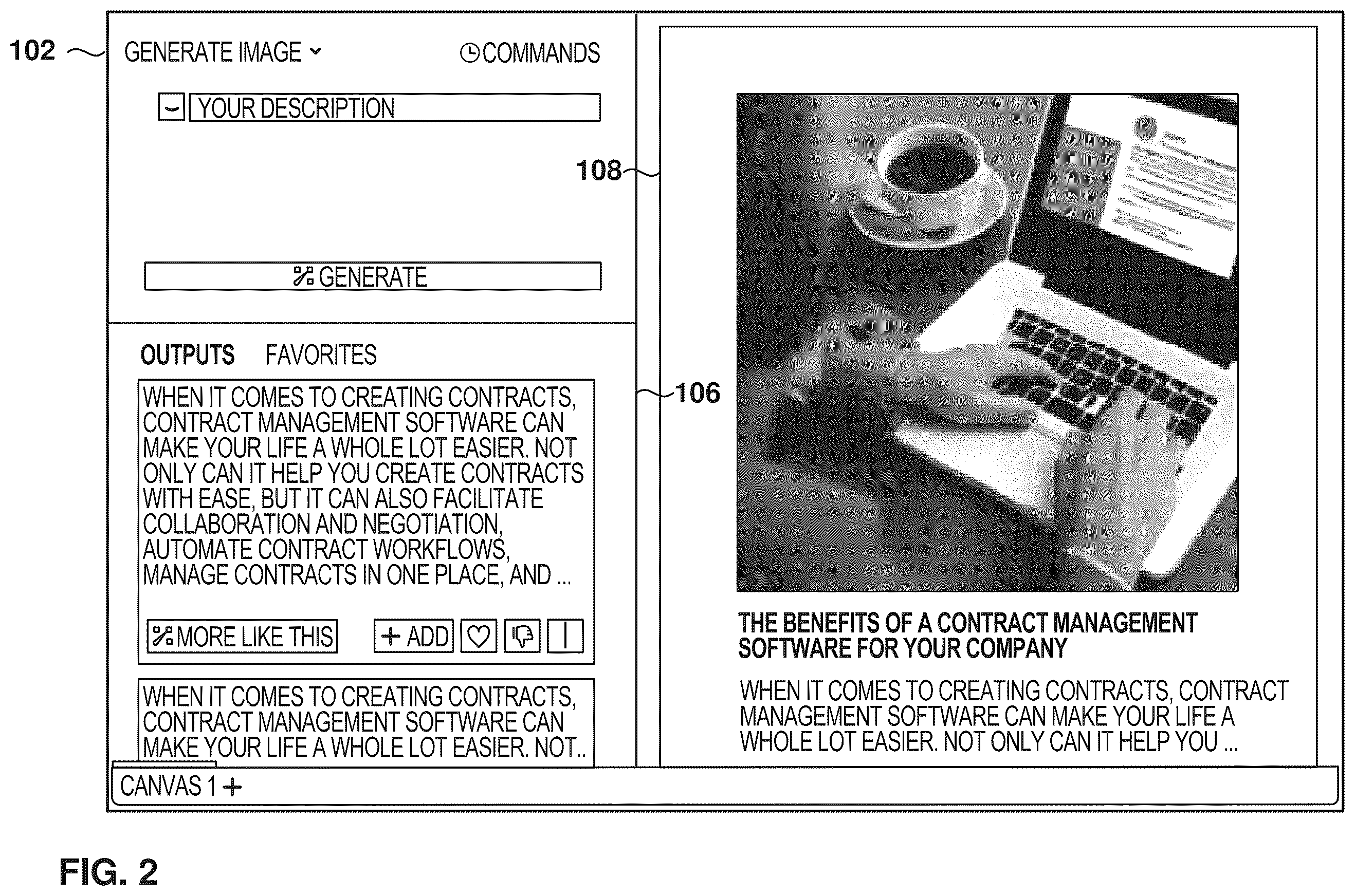 Patent US12332965 Figure 2 – Website personalization and interactive assistant