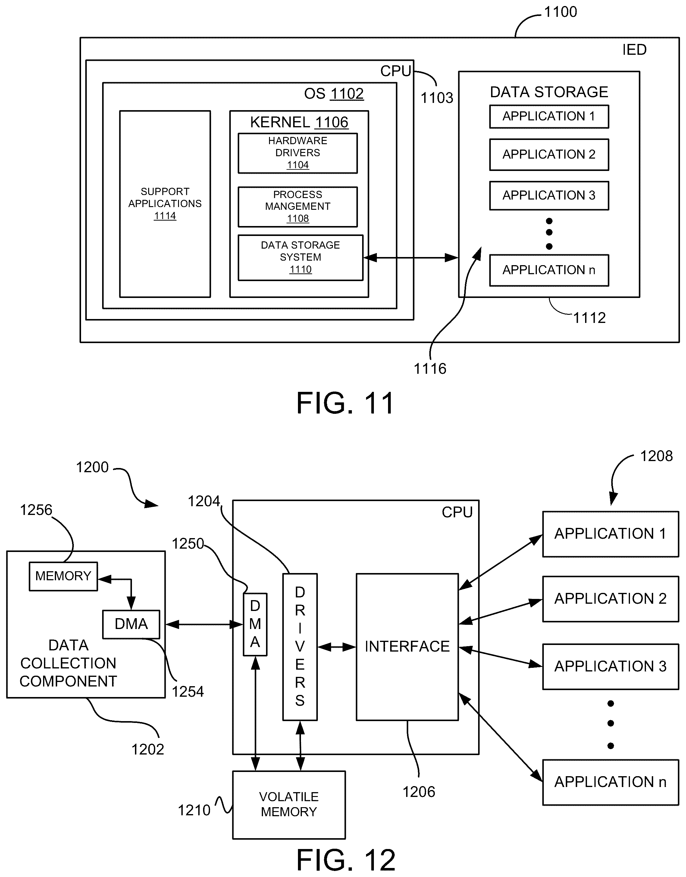 Patent US12332967 Figure 12 – Systems and methods for collecting, analyzing, billing, and reporting data from intelligent electronic devices