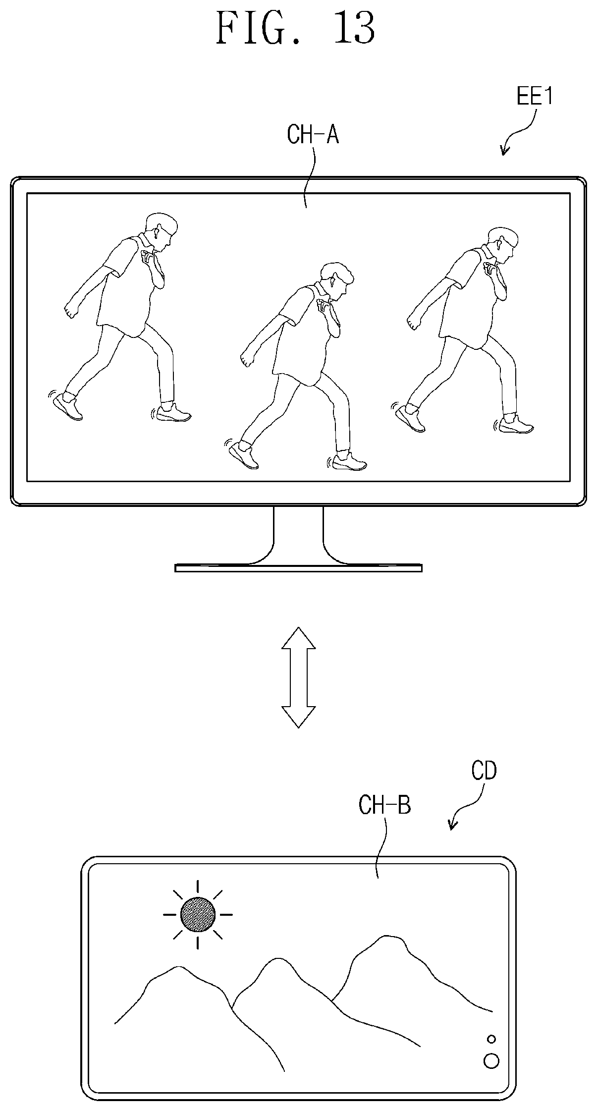 Patent US12332982 Figure 13 – Controller for content search and display across multiple external devices