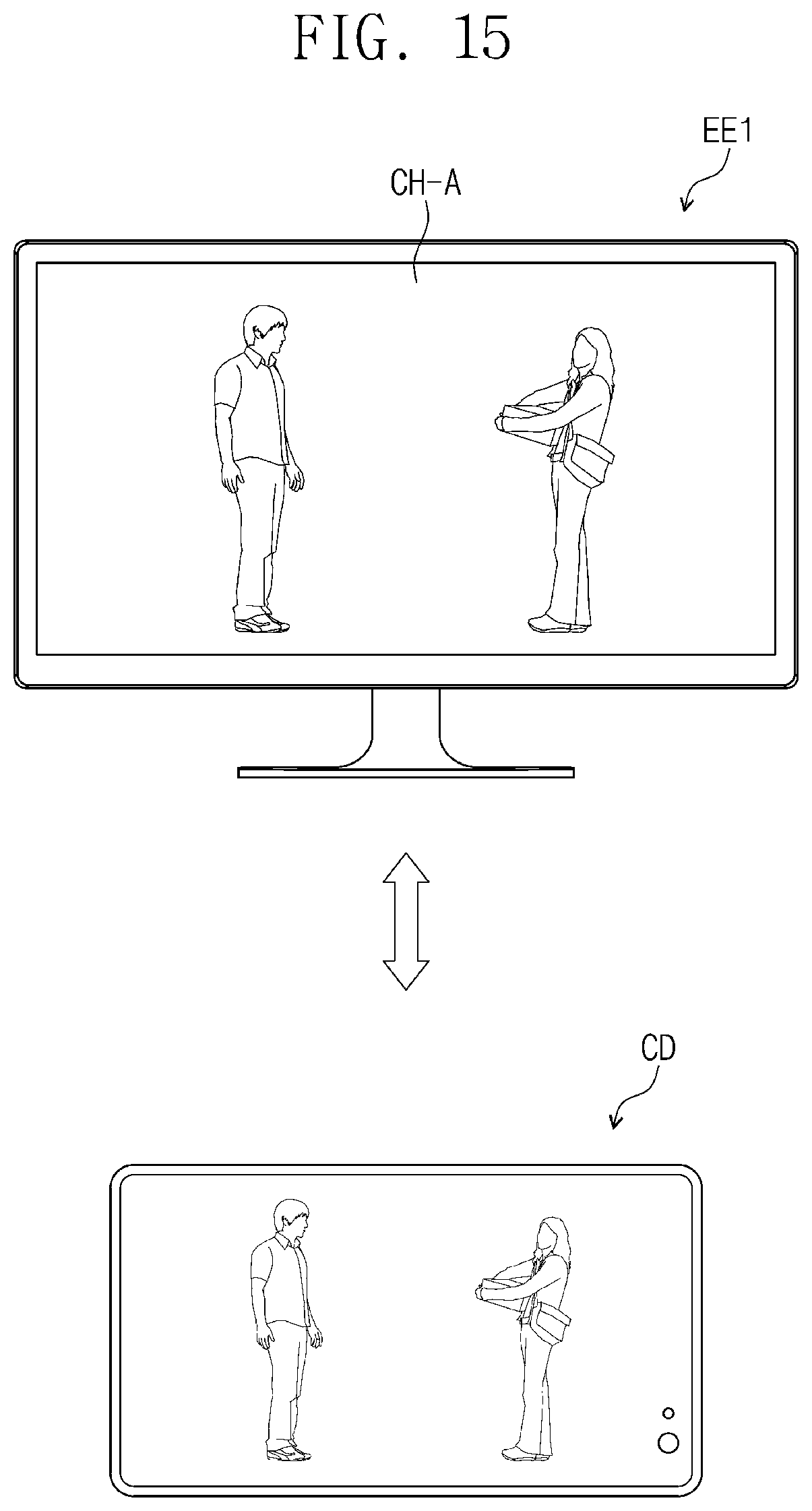 Patent US12332982 Figure 15 – Controller for content search and display across multiple external devices