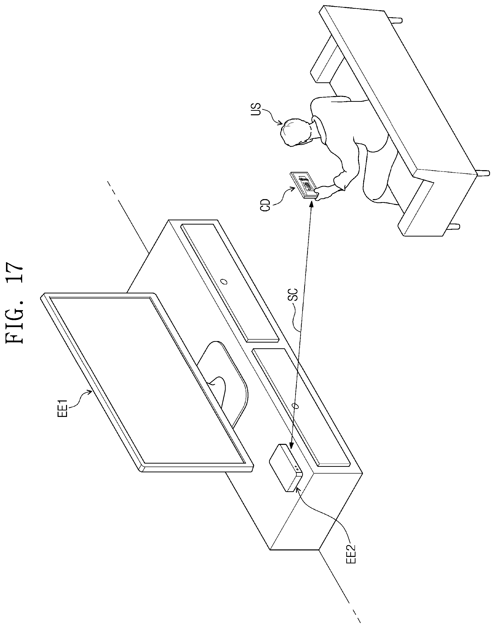 Patent US12332982 Figure 17 – Controller for content search and display across multiple external devices