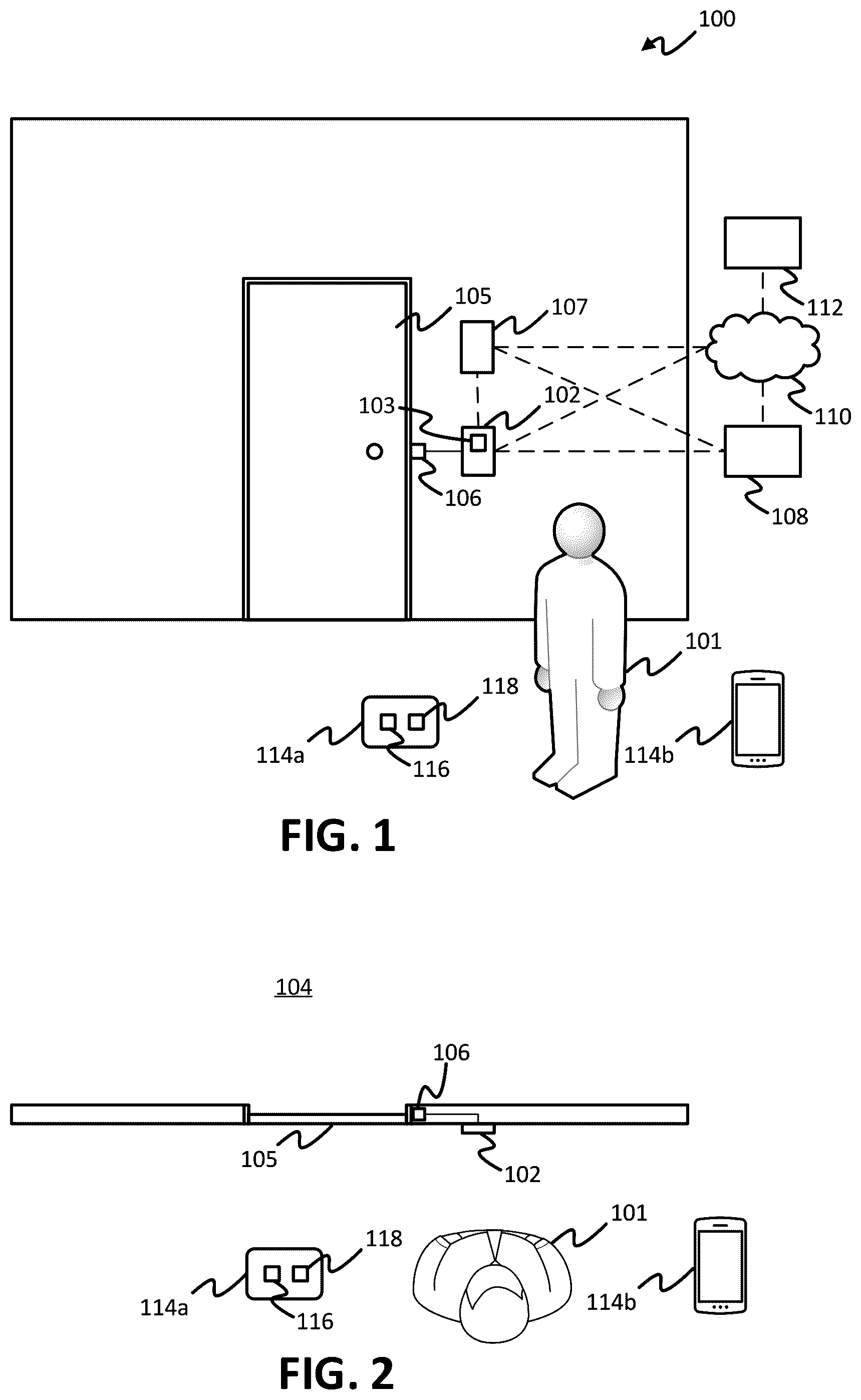 Patent US12332983 Figure 1 – Embedded encrypted watermark in photograph or facial recognition template to ensure authenticity