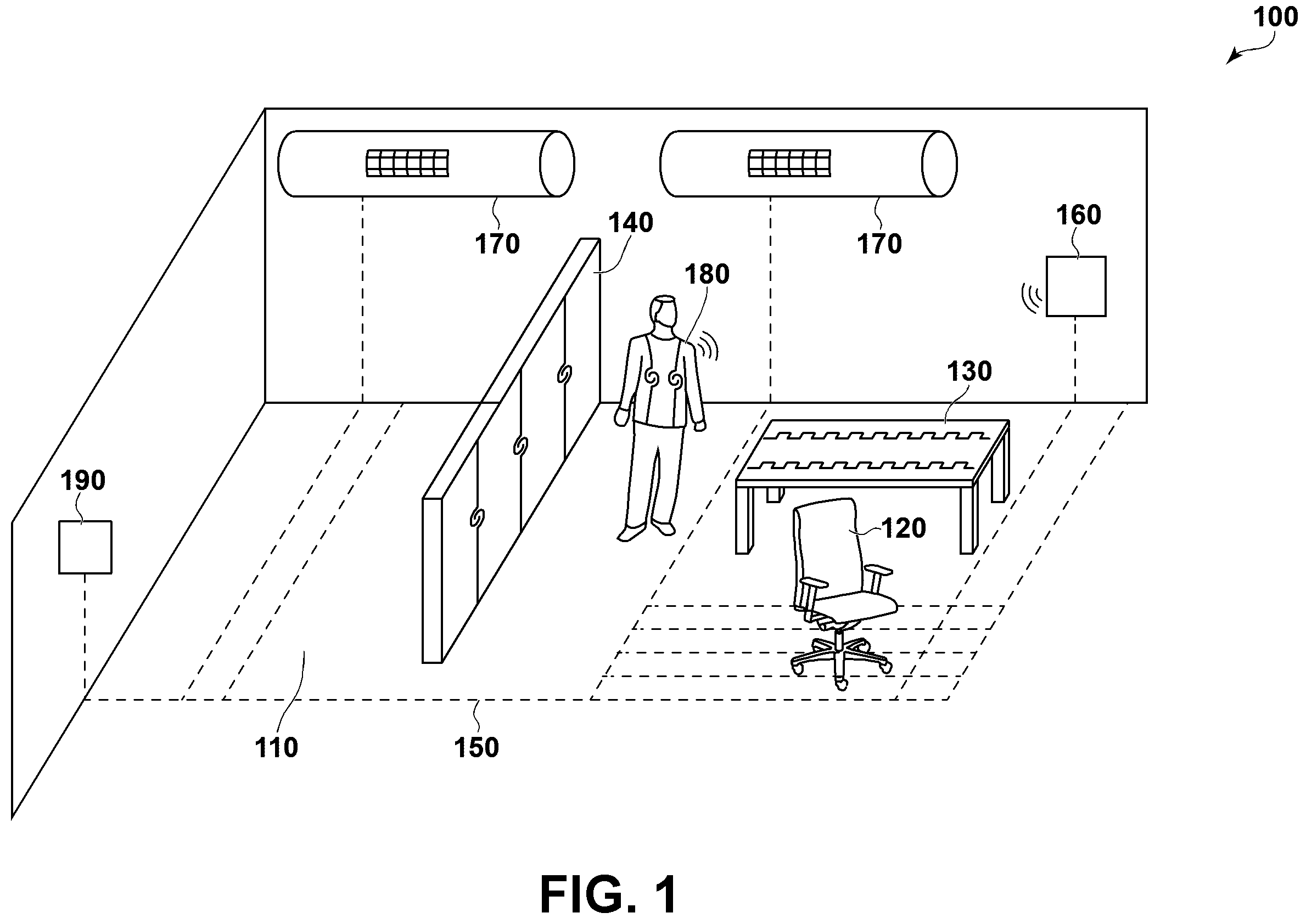 Patent US12332984 Figure 1 – System and method for dynamic multi-factor authentication