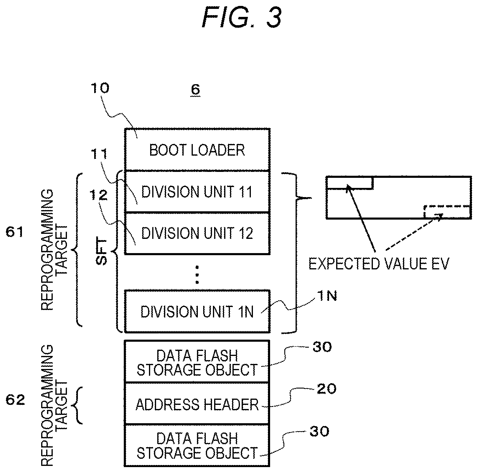 Patent US12333013 Figure 3 – Electronic control device and updating method for control software