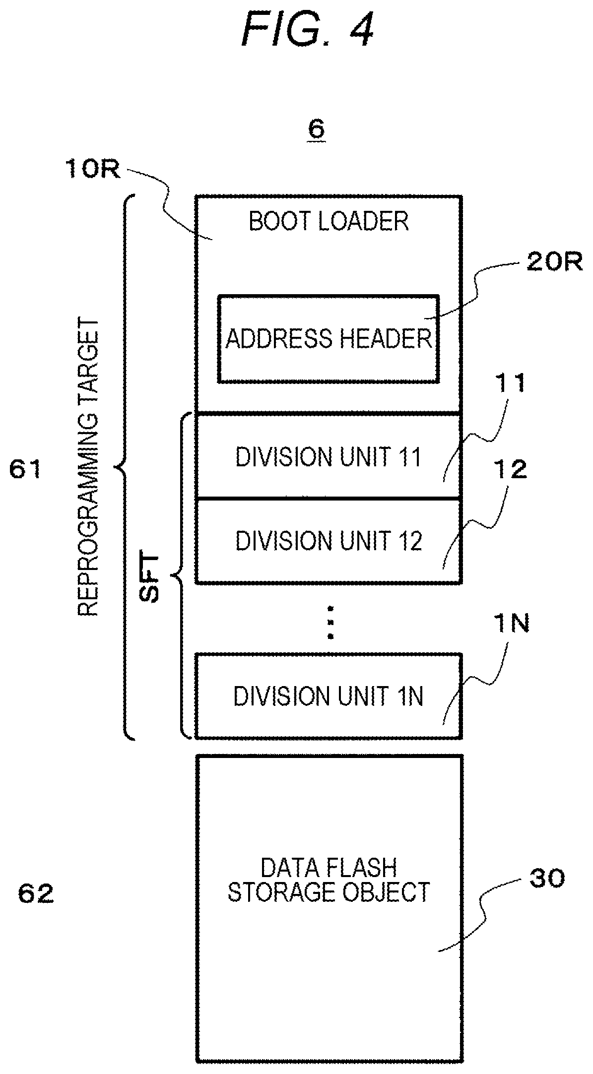 Patent US12333013 Figure 4 – Electronic control device and updating method for control software