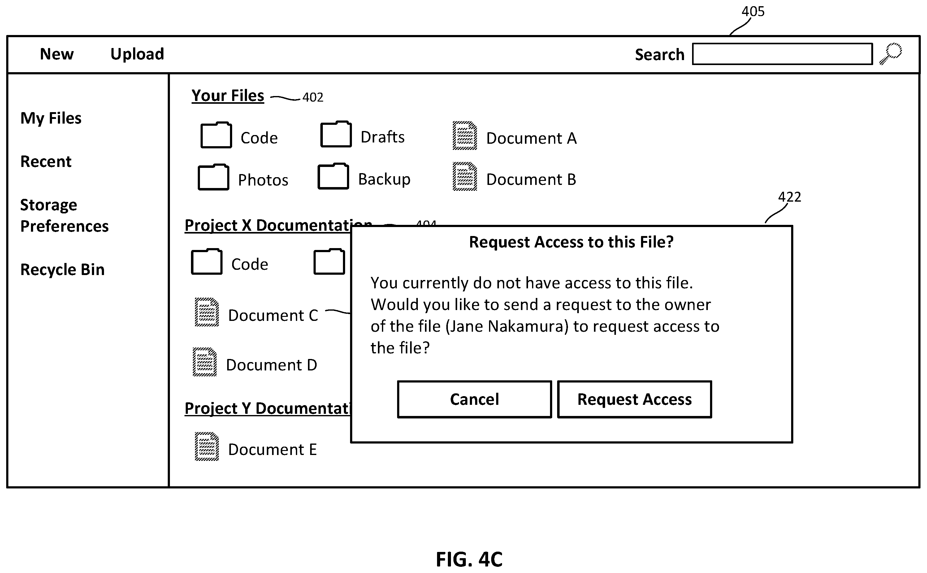 Patent US12333028 Figure 8 – Access decision management system for digital resources