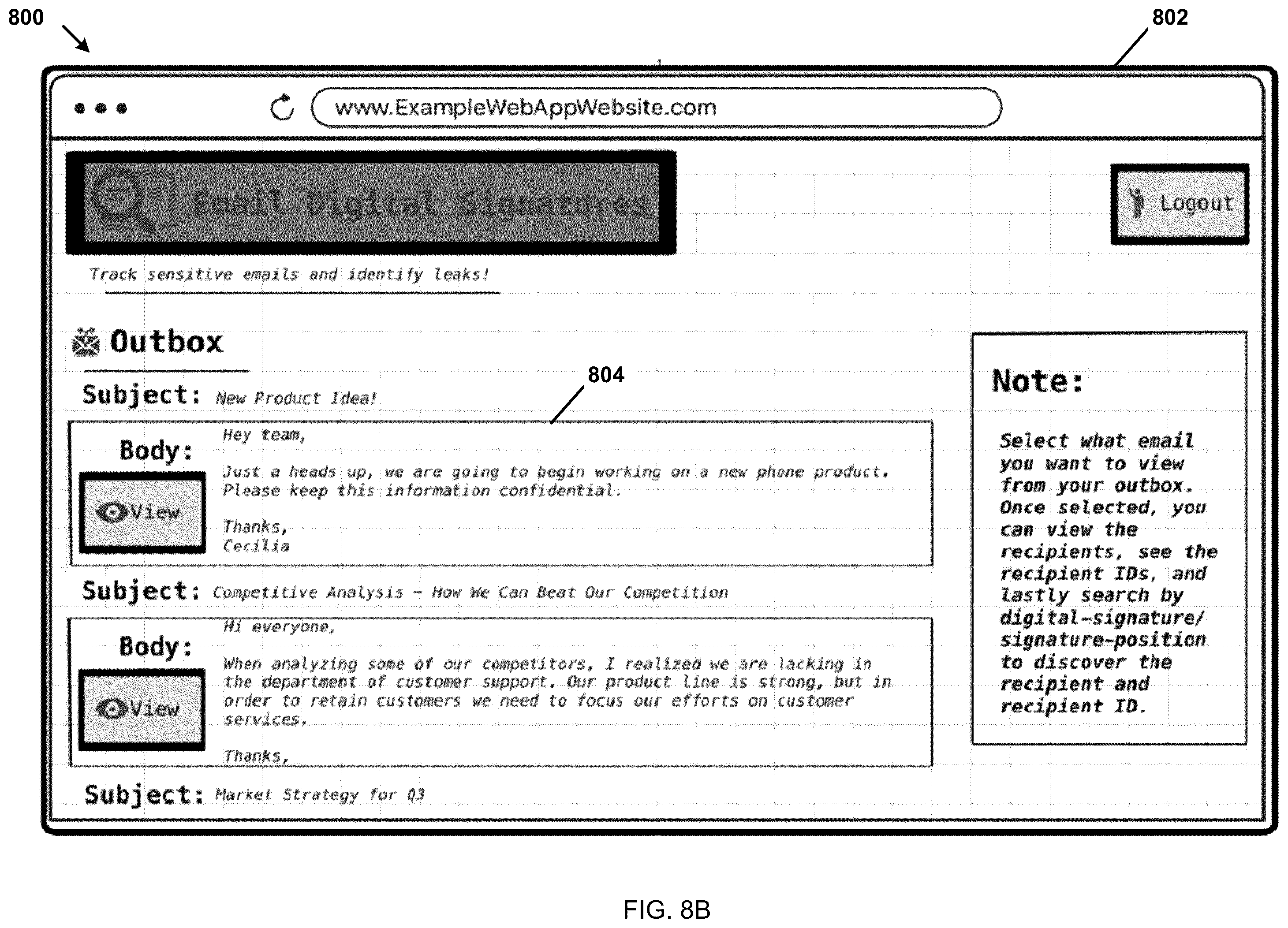 Patent US12333033 Figure 12 – System and method for digital signature for electronic text document security