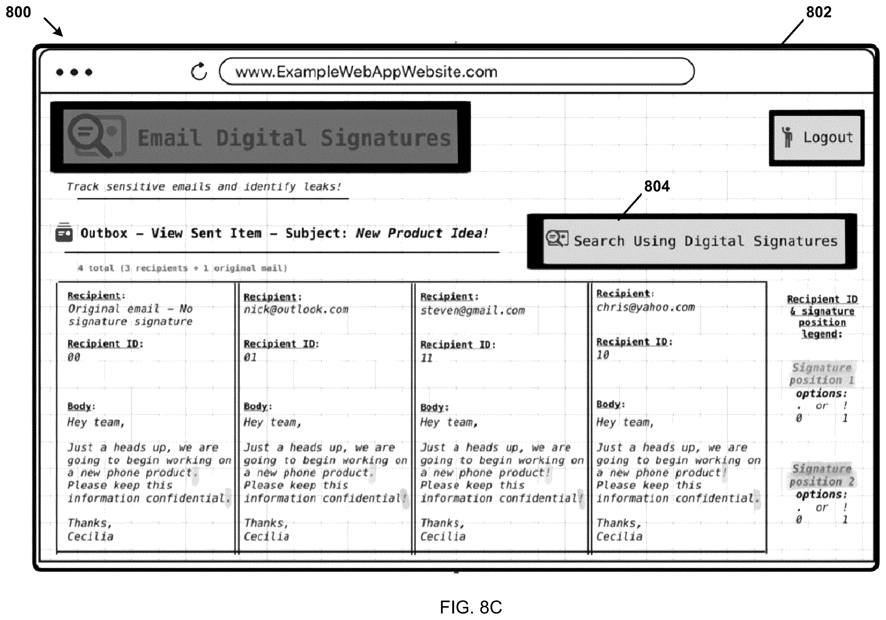 Patent US12333033 Figure 13 – System and method for digital signature for electronic text document security