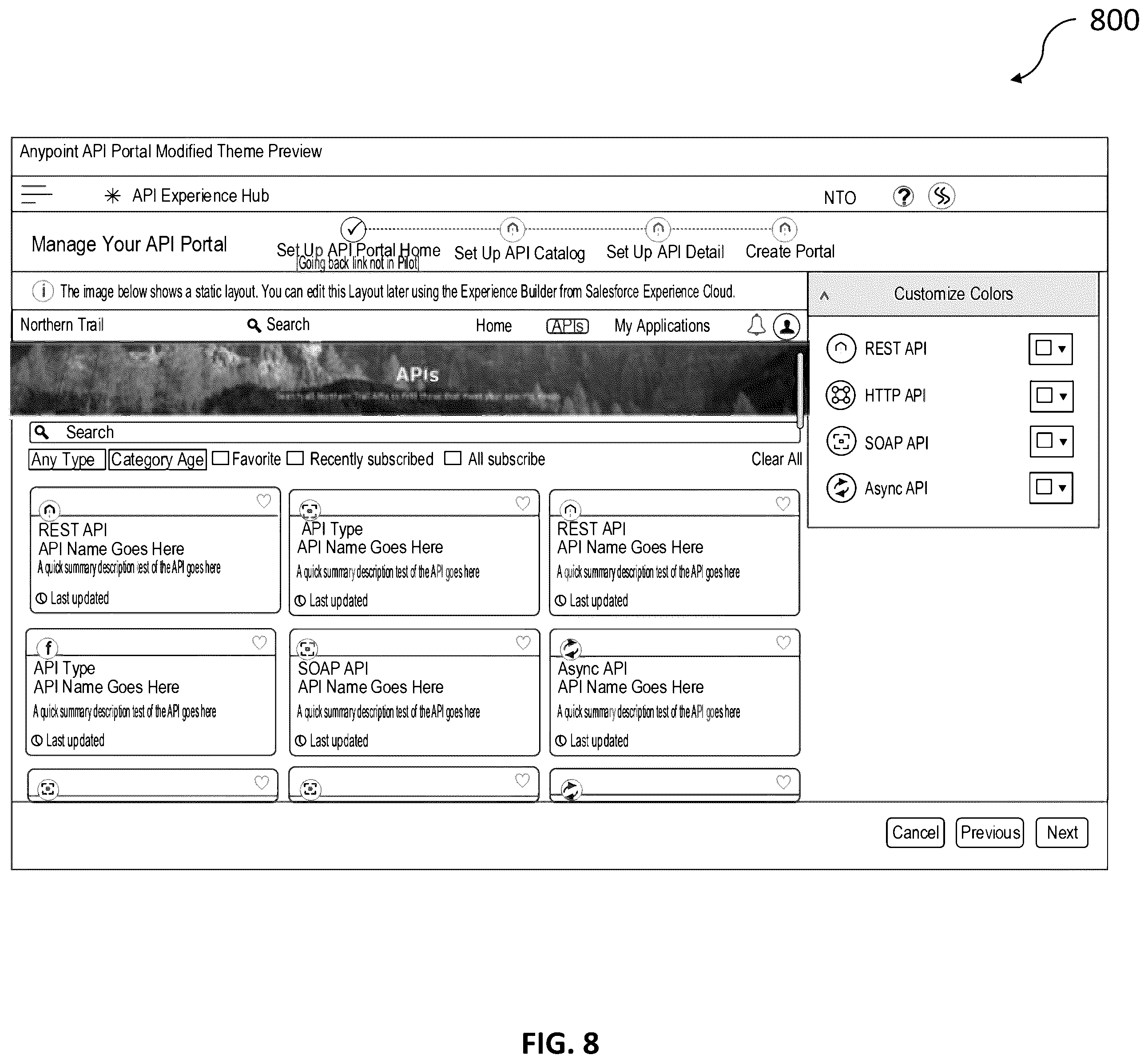 Patent US12333036 Figure 8 – API consumption