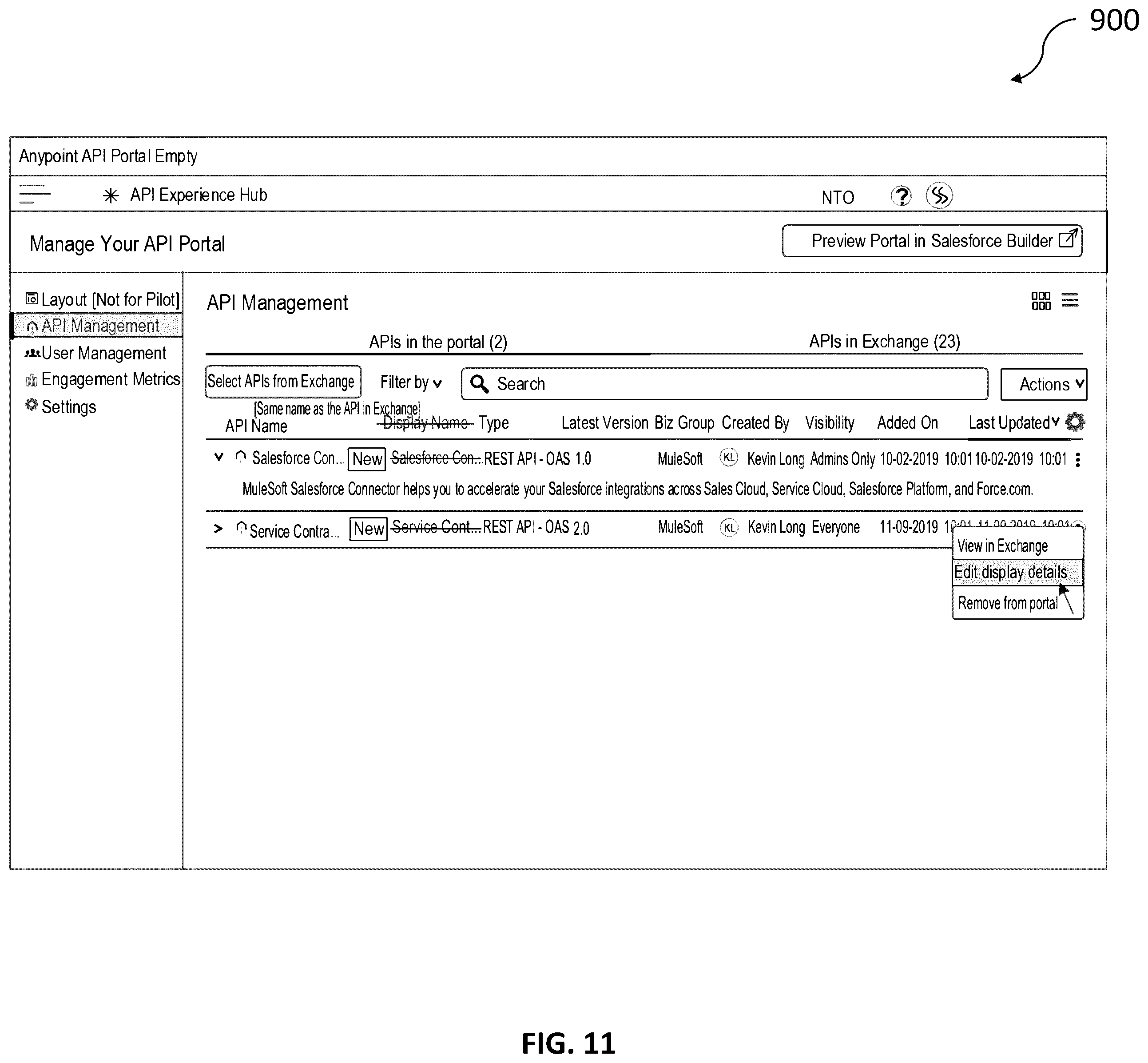 Patent US12333036 Figure 11 – API consumption