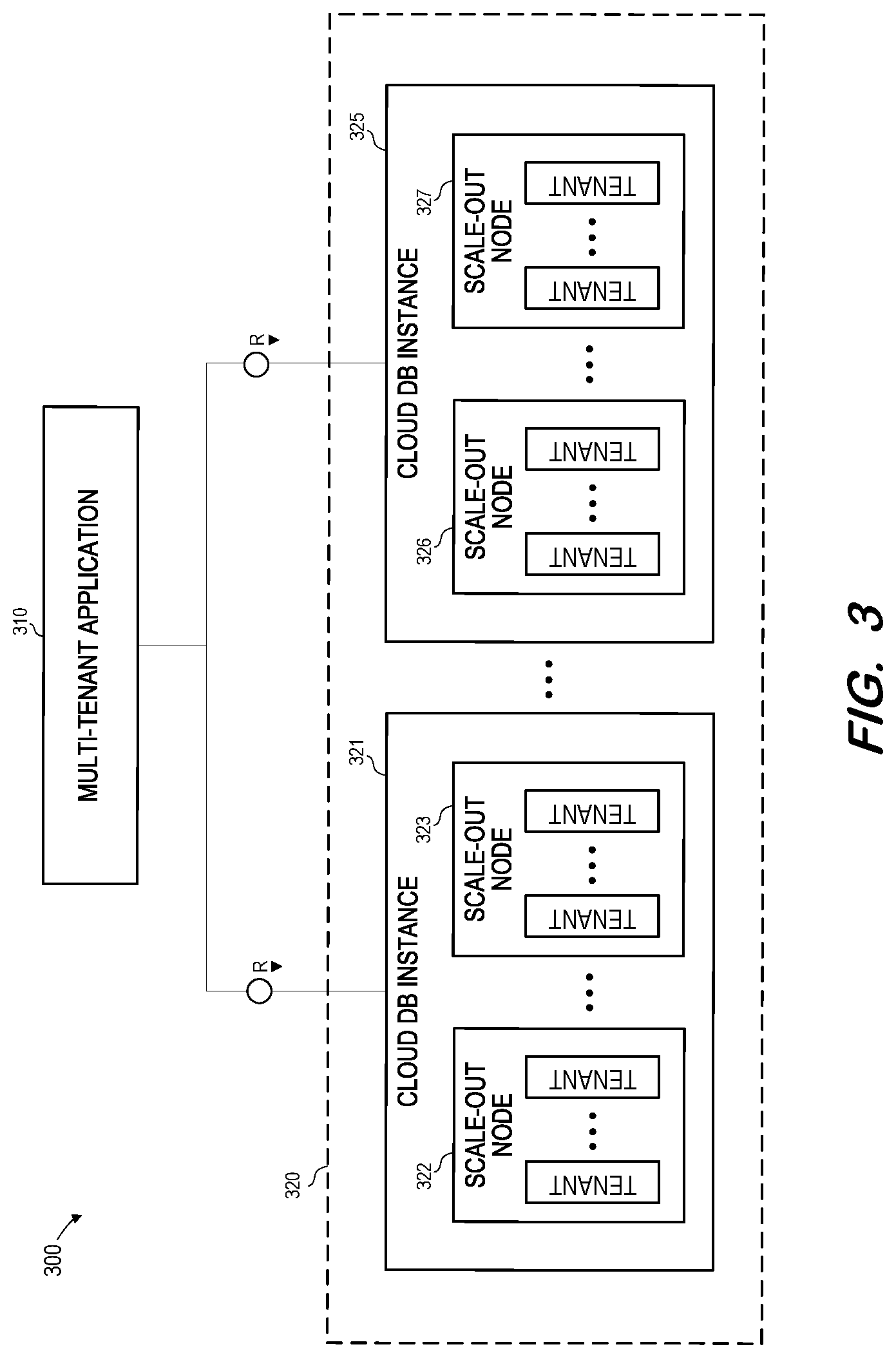 Patent US12333040 Figure 3 – Native multi-tenancy for database system
