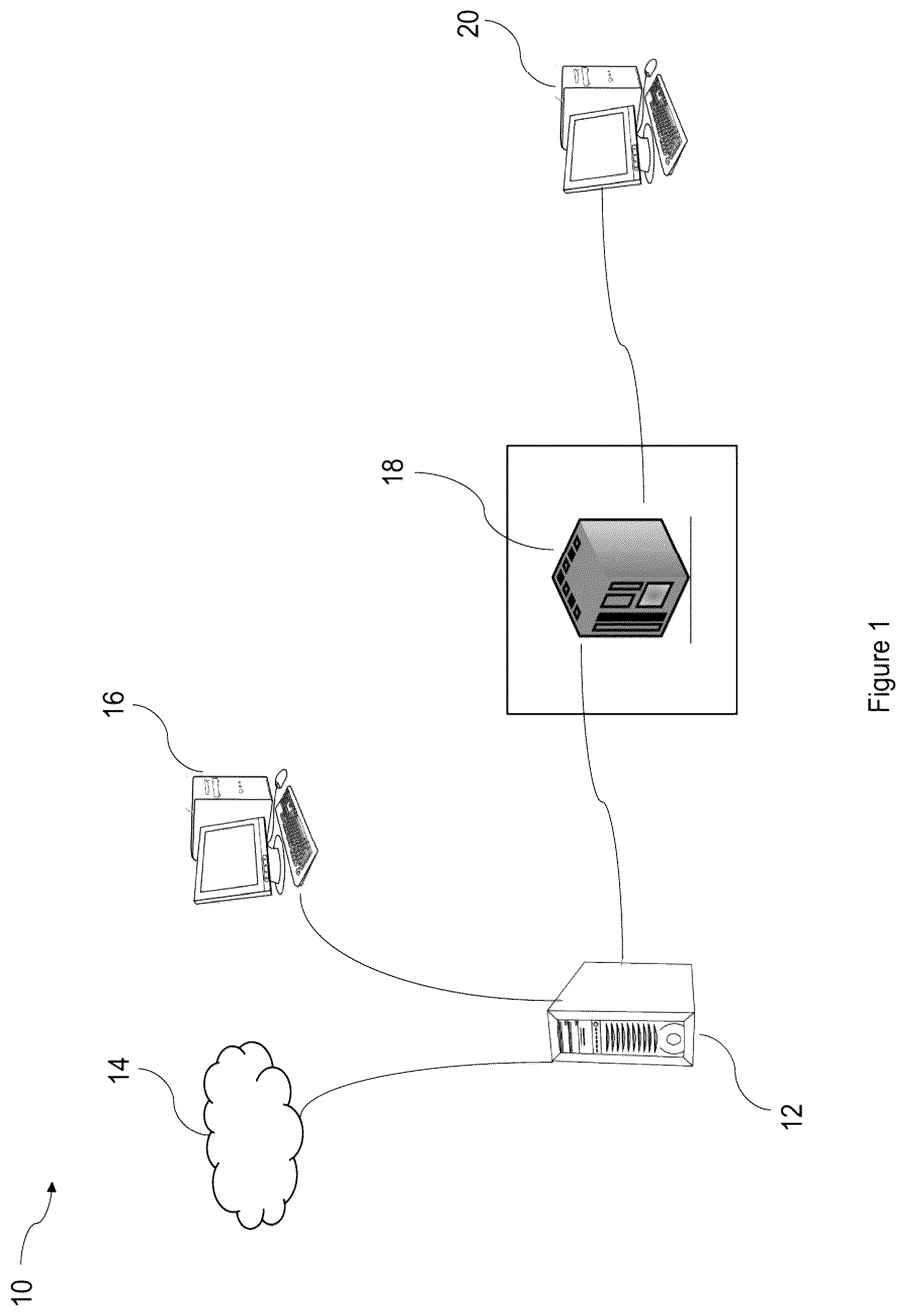 Patent US12333042 Figure 1 – System, method, and computer device for data integrity validation