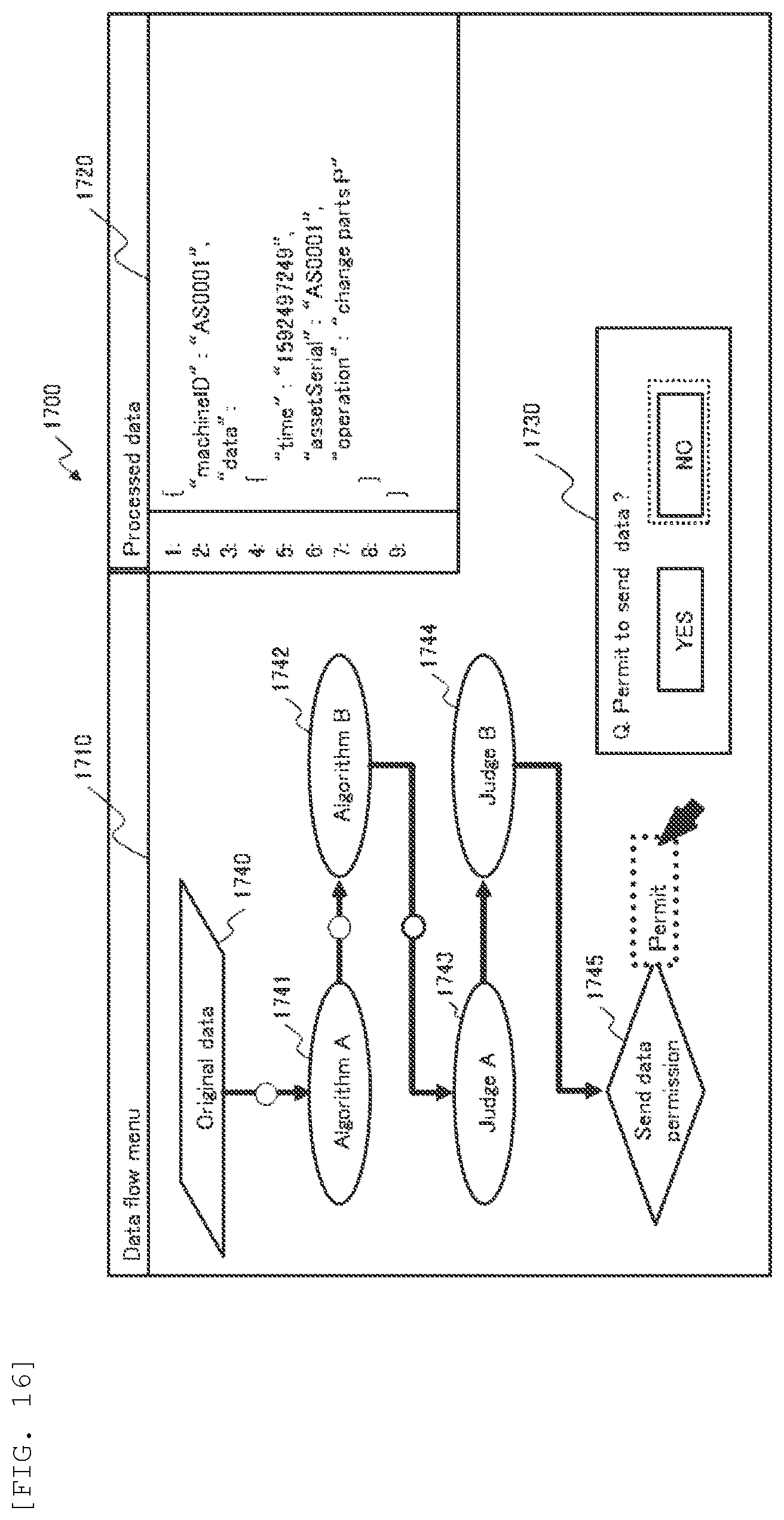Patent US12333044 Figure 17 – Information processing system, information processing method, and computer