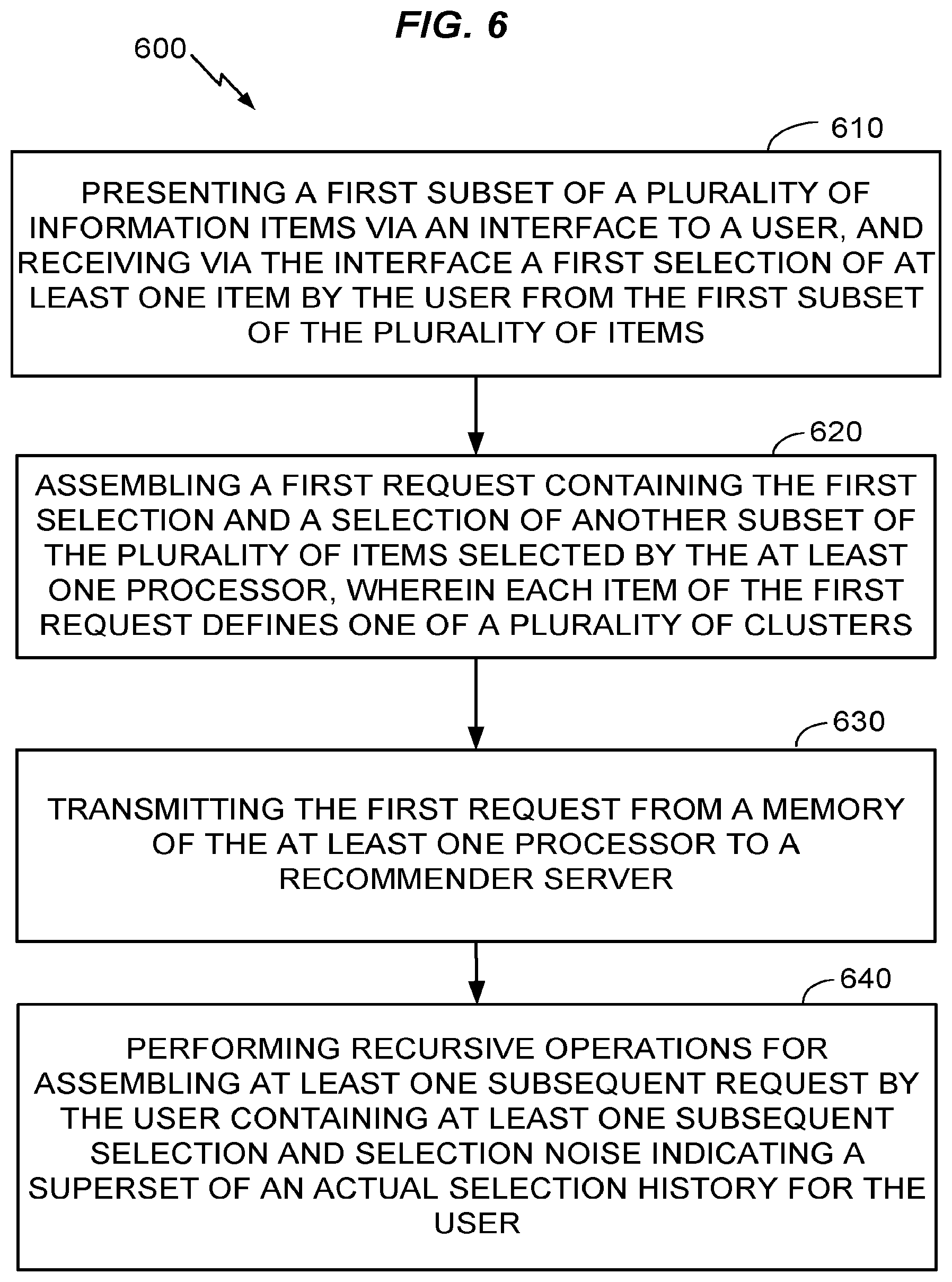 Patent US12333050 Figure 5 – Systems and methods to maintain user privacy while providing recommendations