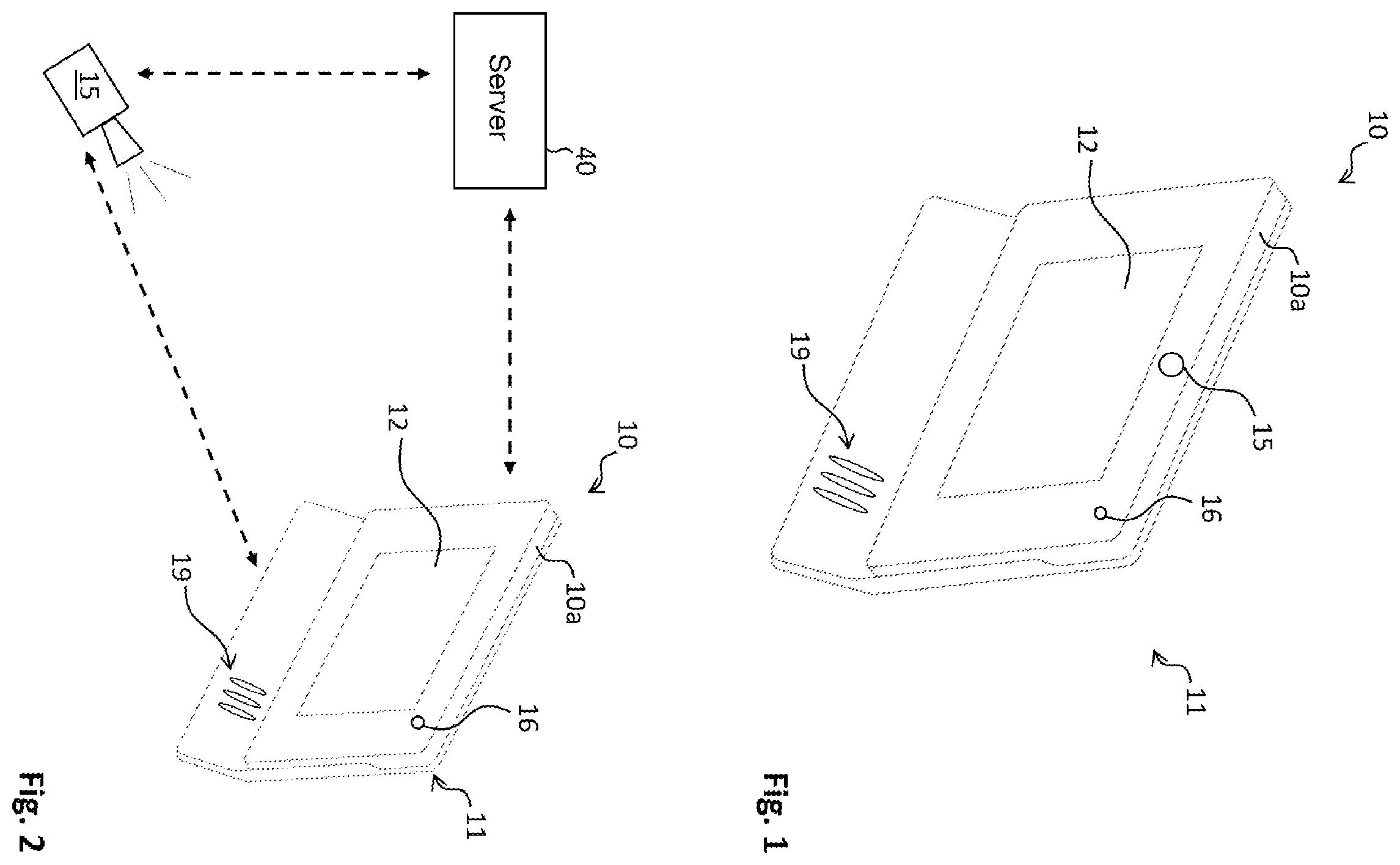 Patent US12333060 — Attendance recording terminal and method of operation to protect against acts of sabotage — Figure 1