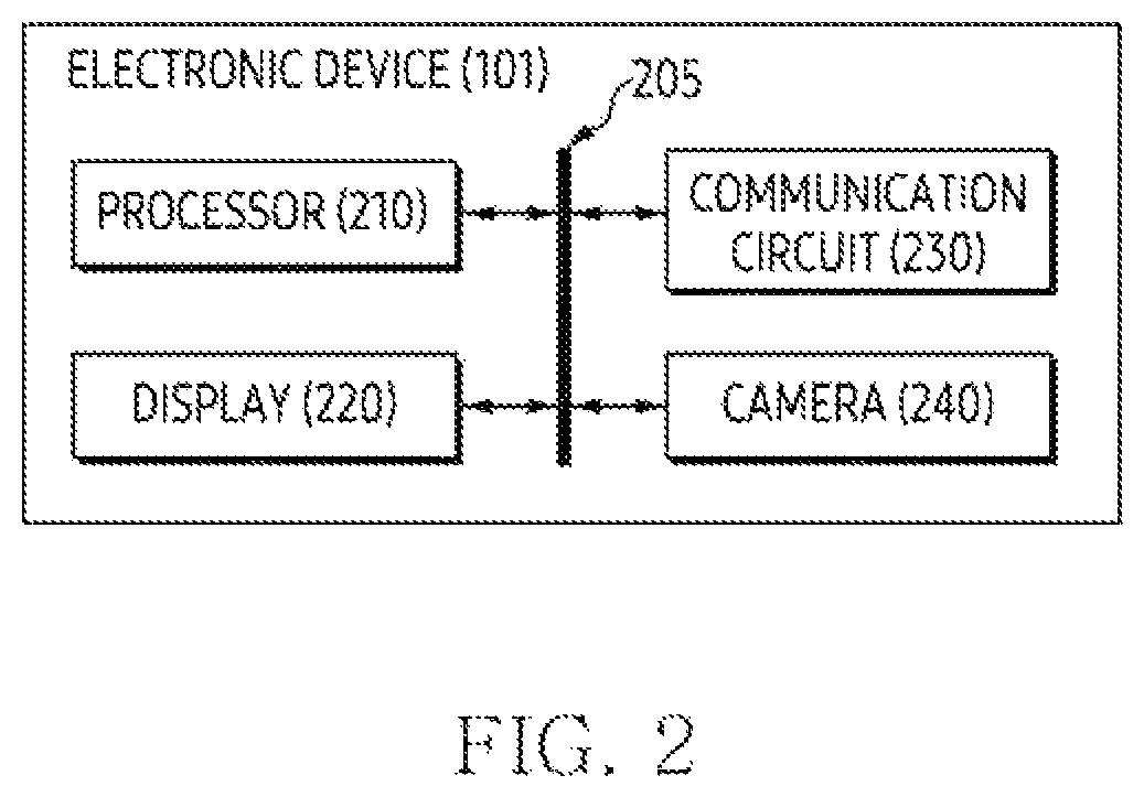 Patent US12333063 Figure 2 – Electronic device for controlling virtual object based on distance between virtual objects and method thereof