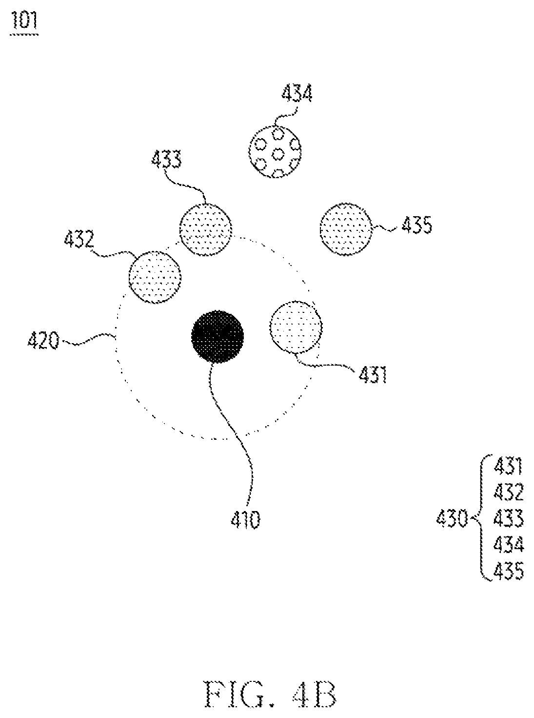 Patent US12333063 Figure 5 – Electronic device for controlling virtual object based on distance between virtual objects and method thereof