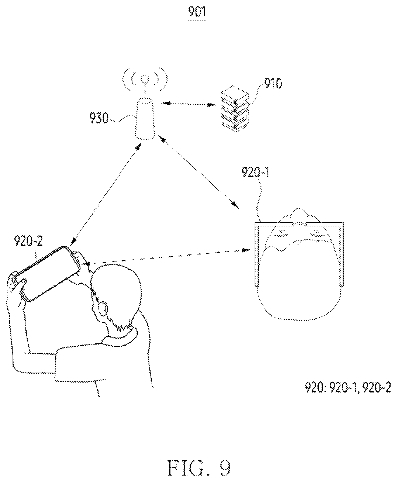Patent US12333063 Figure 13 – Electronic device for controlling virtual object based on distance between virtual objects and method thereof