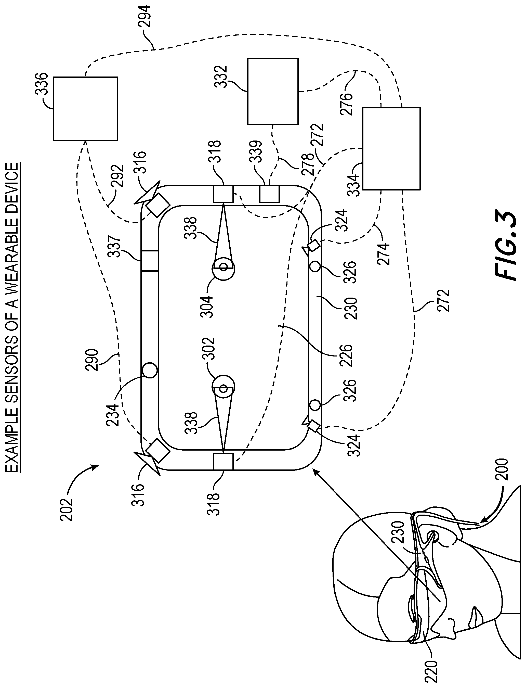 Patent US12333068 Figure 3 – Eye tracking using alternate sampling