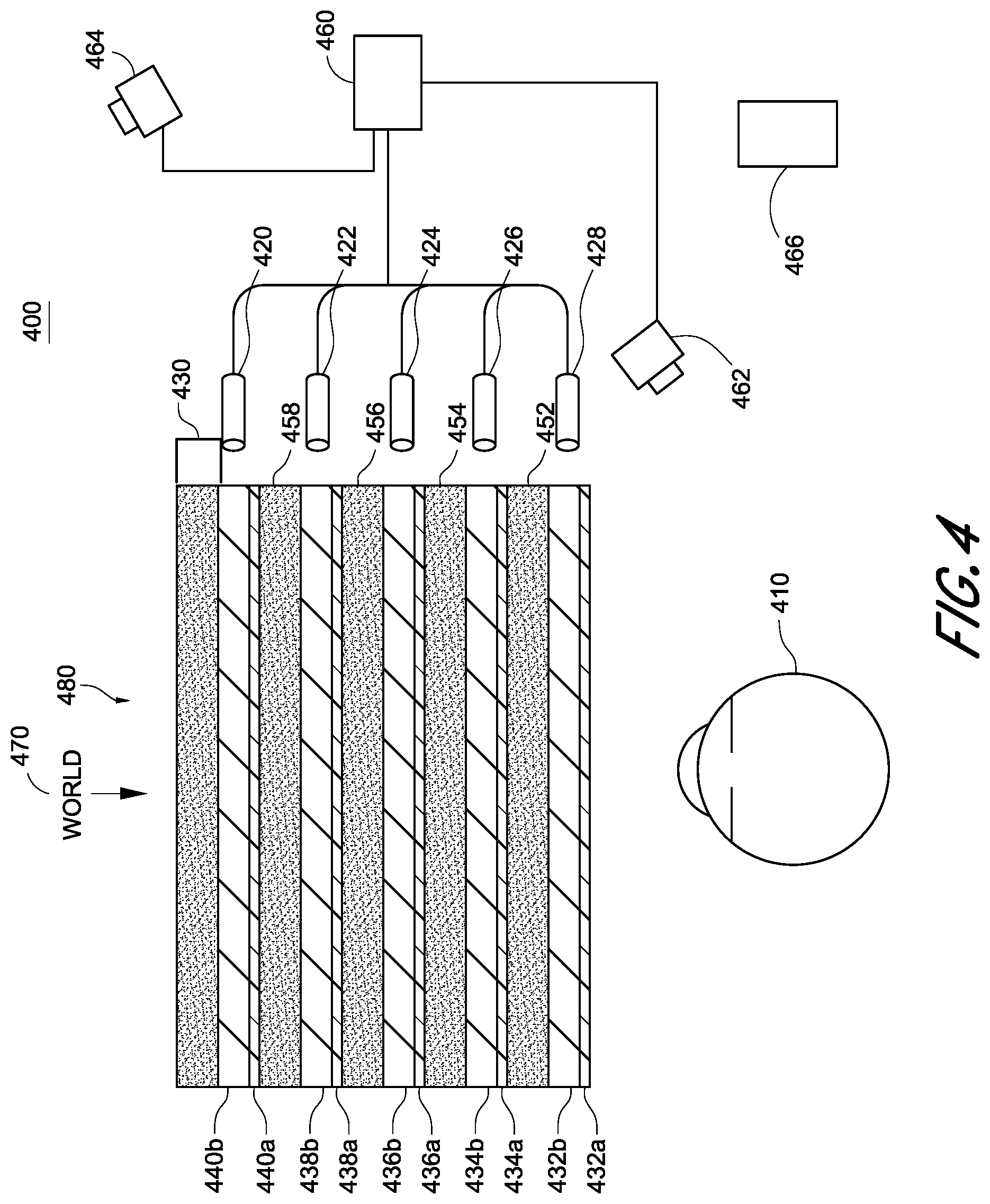 Patent US12333068 Figure 4 – Eye tracking using alternate sampling