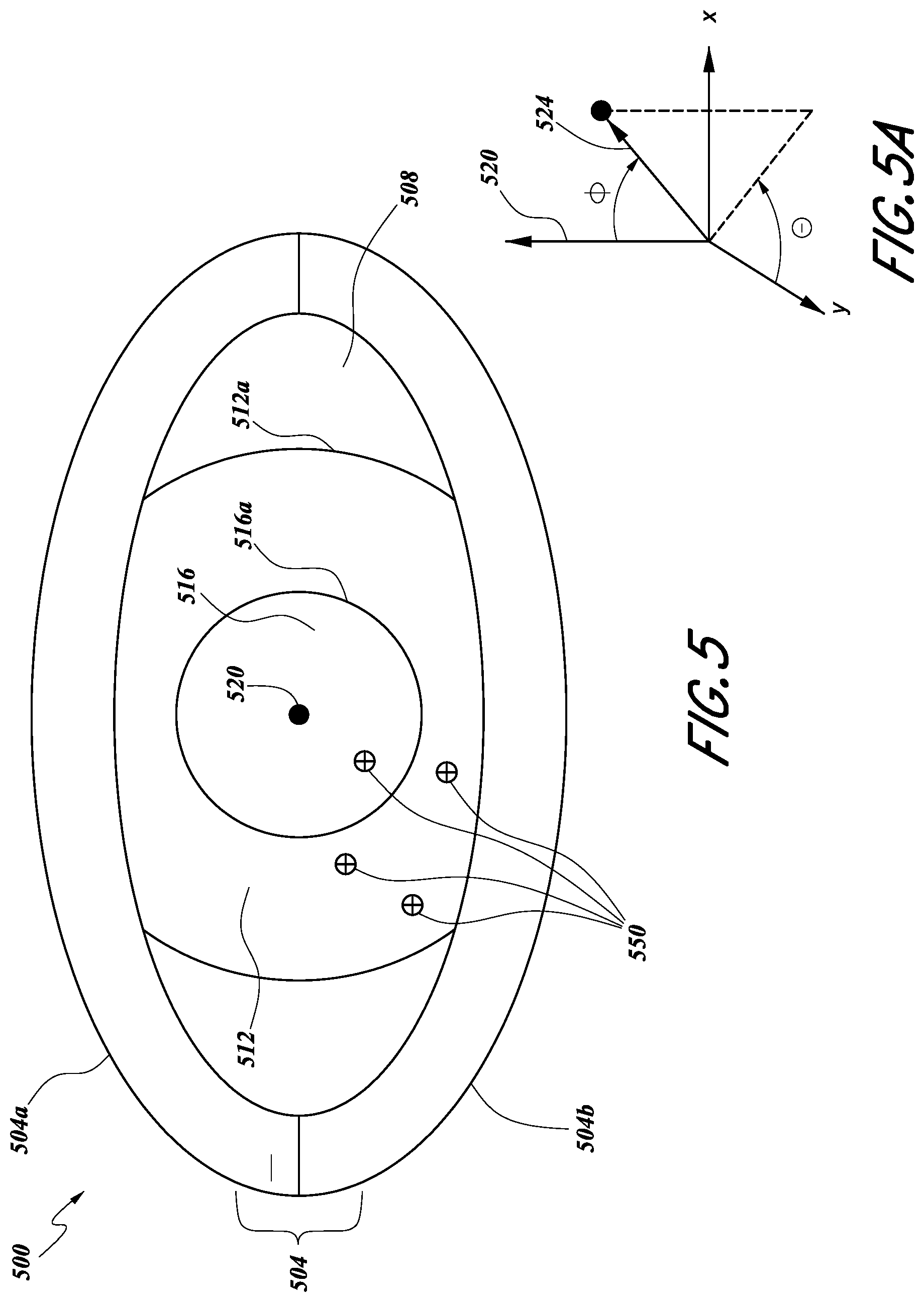 Patent US12333068 Figure 5 – Eye tracking using alternate sampling