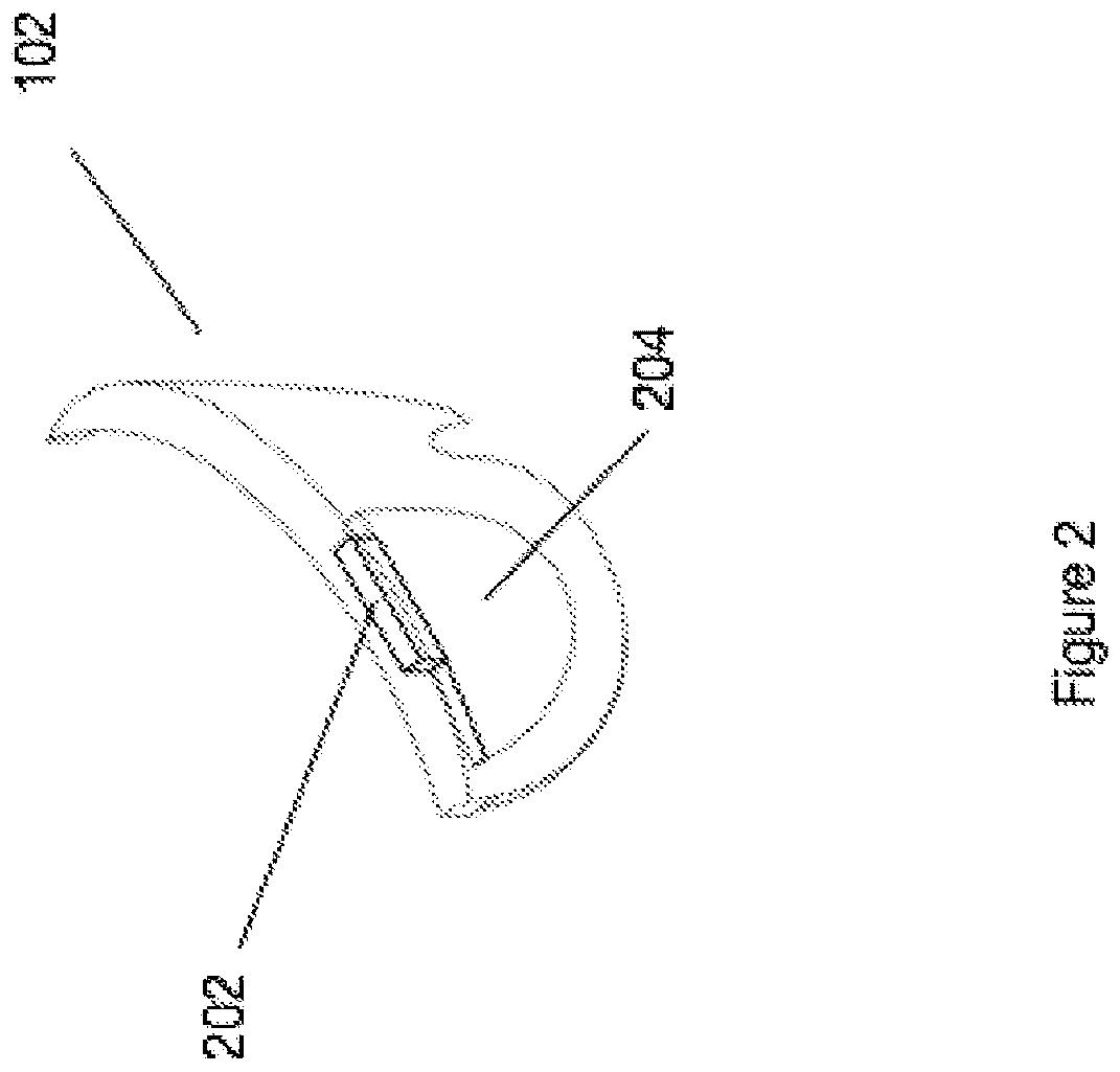 Patent US12333069 Figure 2 – Eye glint imaging in see-through computer display systems