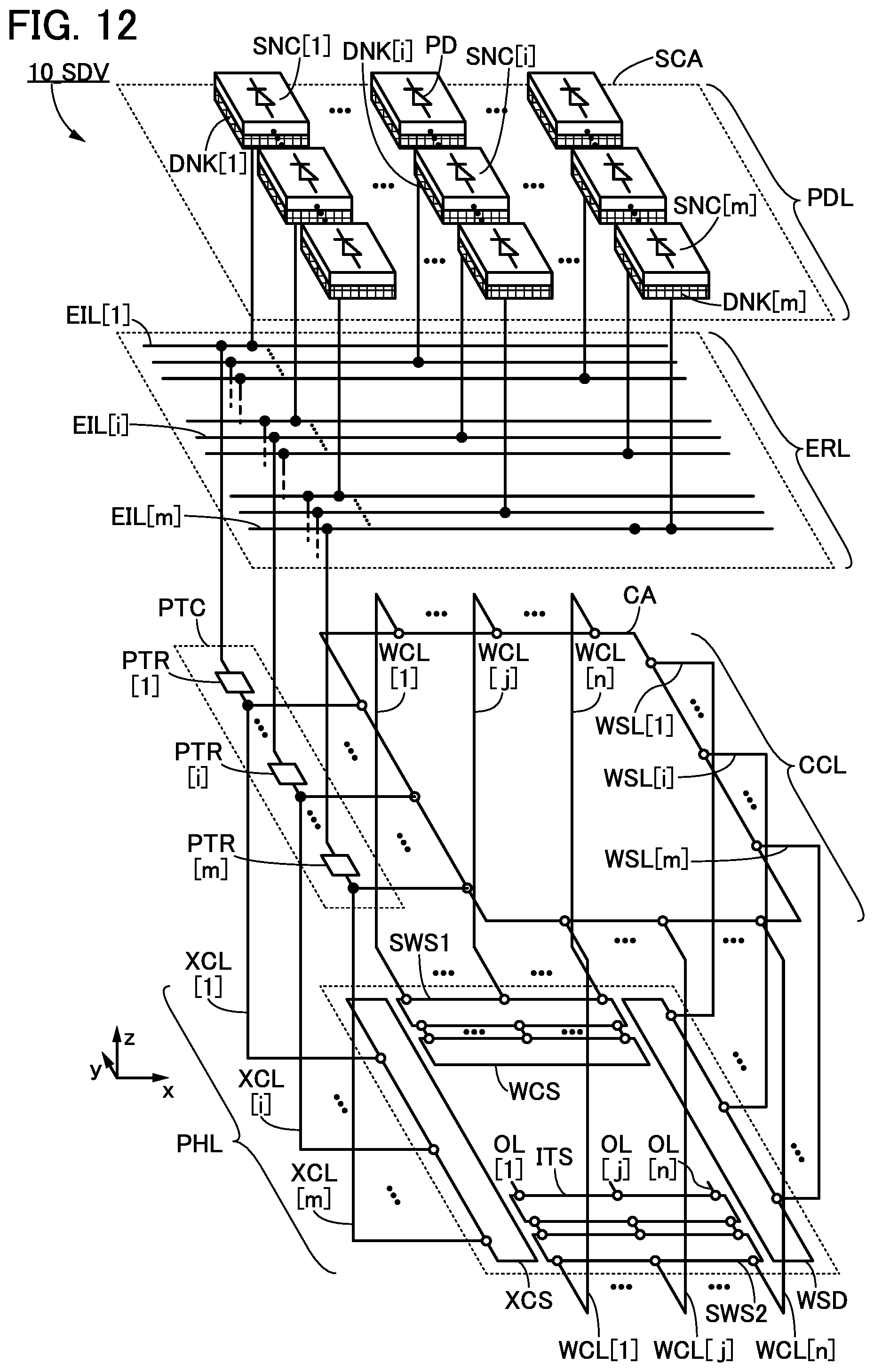 Patent US12333070 Figure 12 – Electronic device