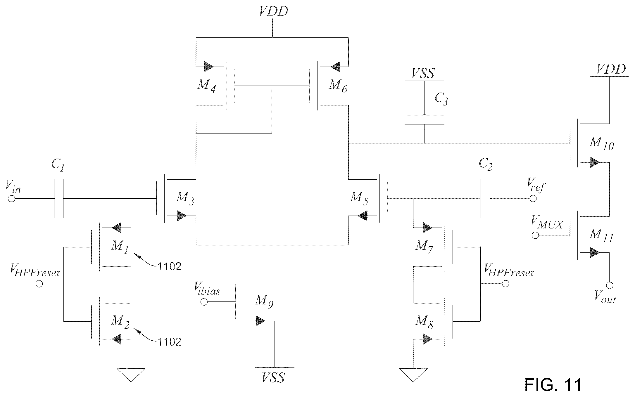 Patent US12333073 Figure 13 – Systems and methods for multiplexed amplifiers for brain computer interfaces