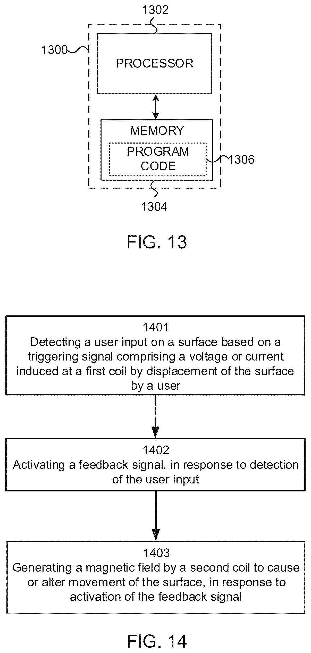 Patent US12333079 Figure 7 – Surface audio device with haptic or audio feedback