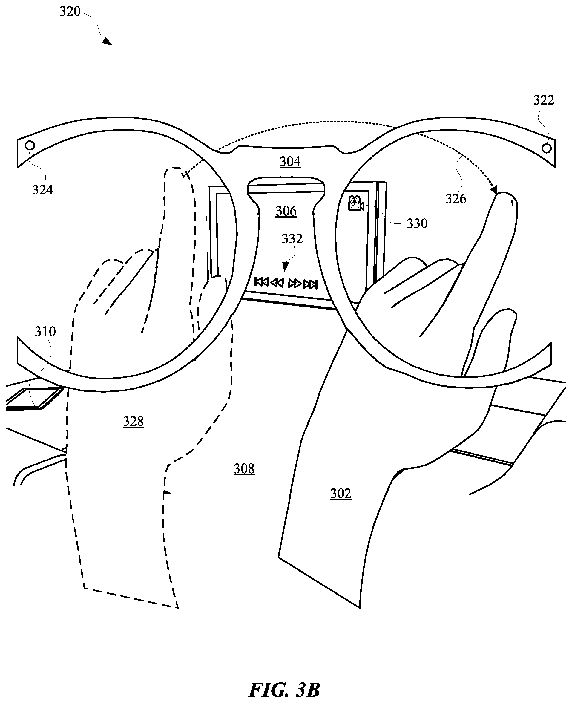 Patent US12333084 Figure 5 – Assistant device arbitration using wearable device data