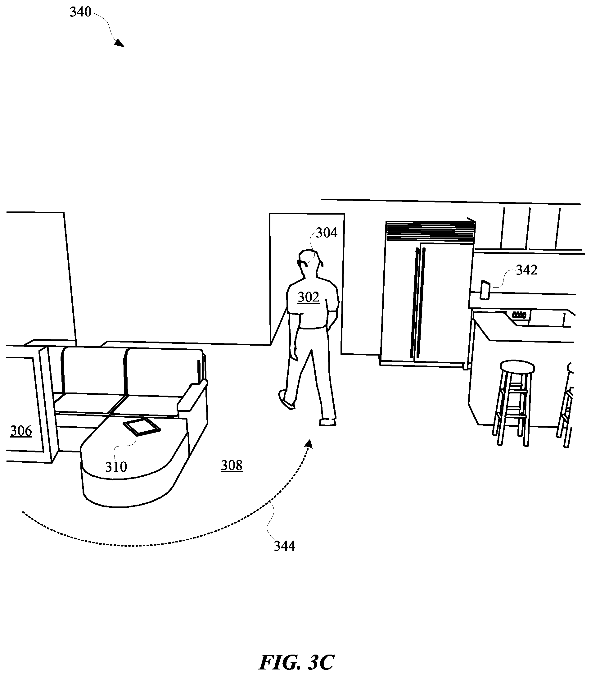 Patent US12333084 Figure 6 – Assistant device arbitration using wearable device data