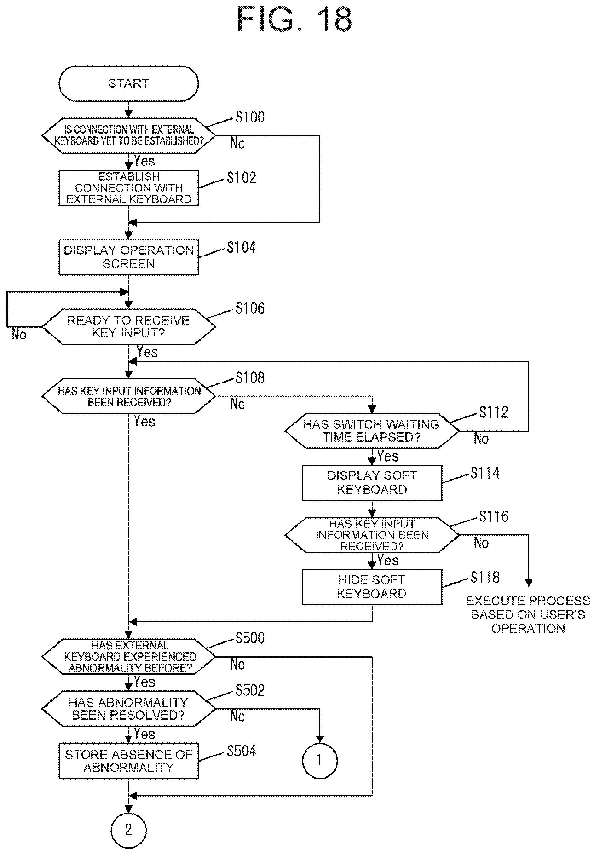 Patent US12333085 Figure 17 – Information processing apparatus and method for controlling information processing apparatus
