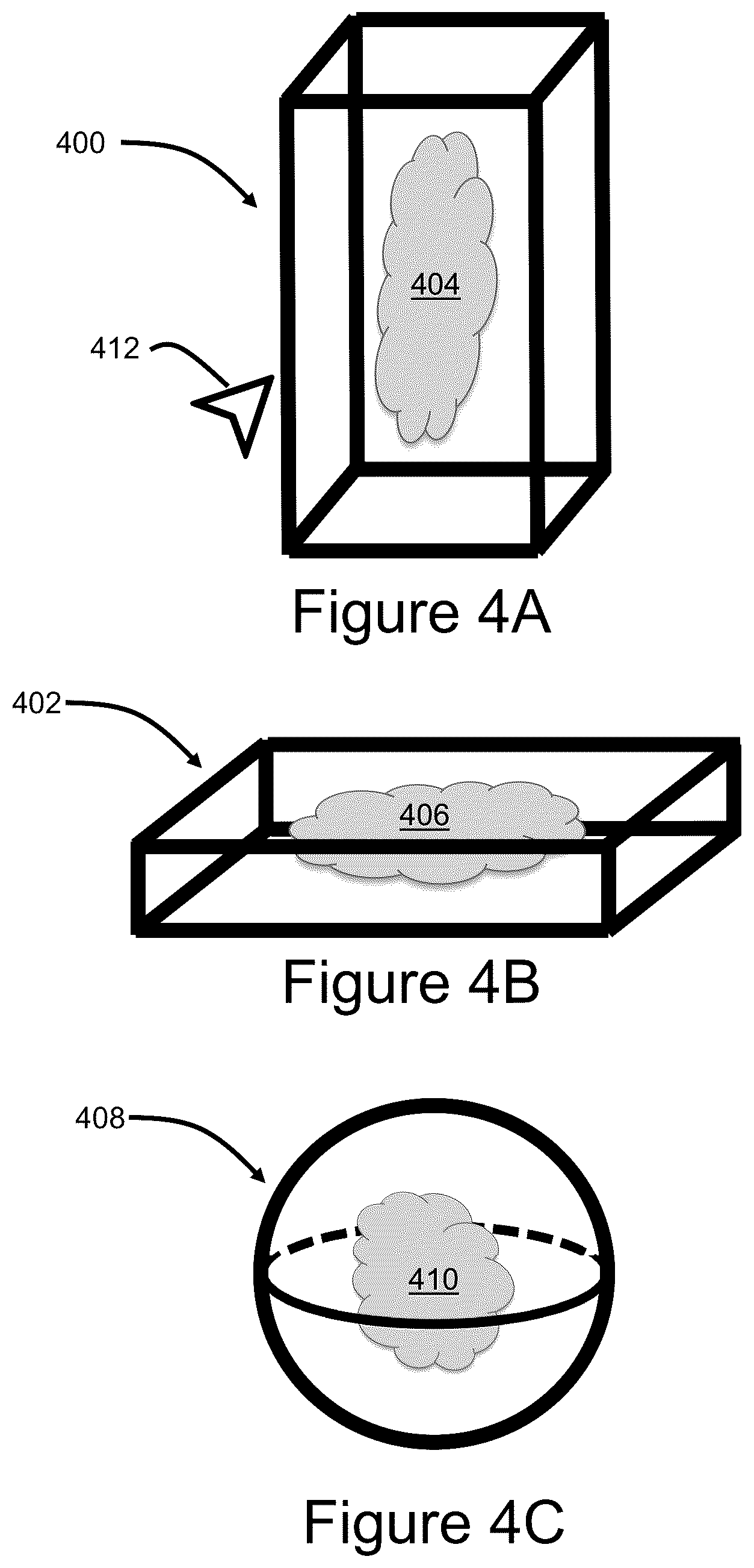 Patent US12333087 Figure 4 – Interactive 3D cursor