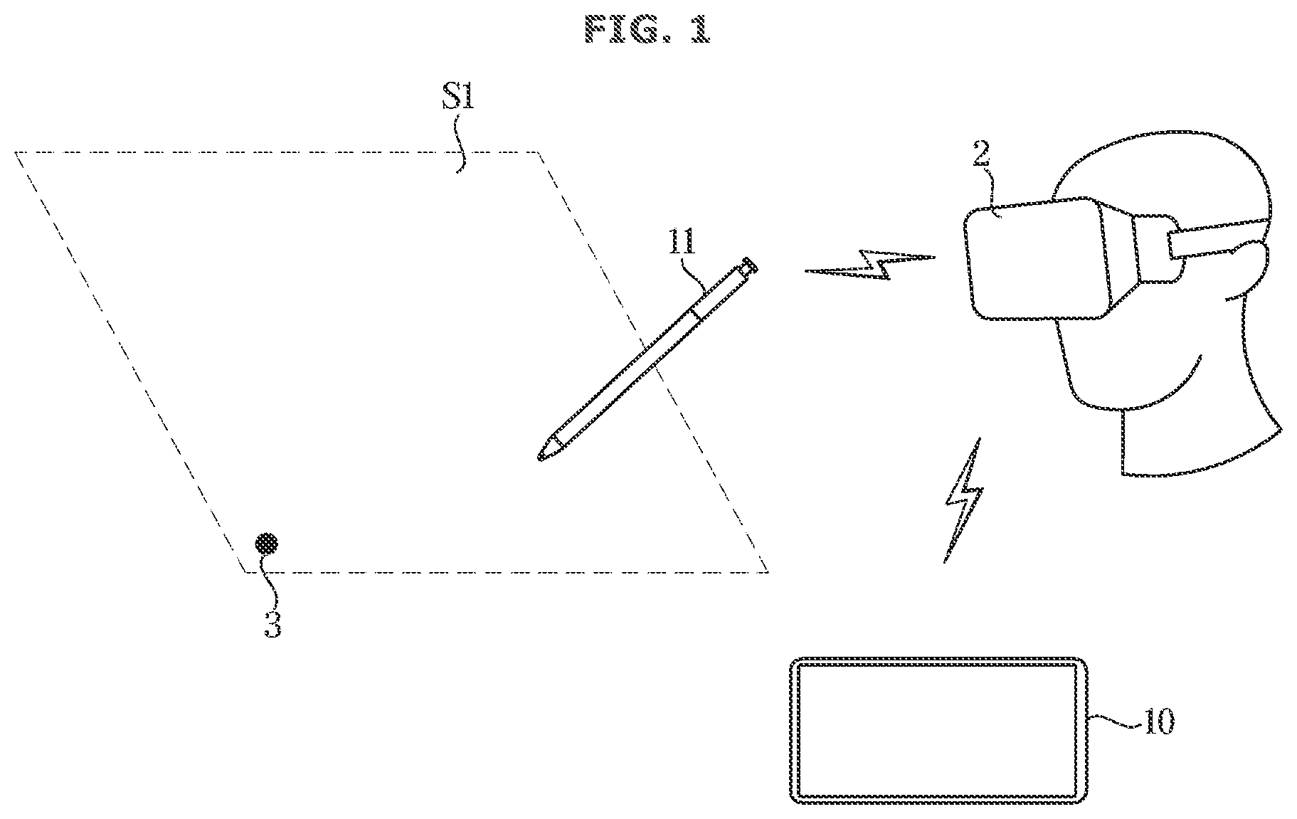 Patent US12333088 Figure 1 – Electronic device and control method of the same