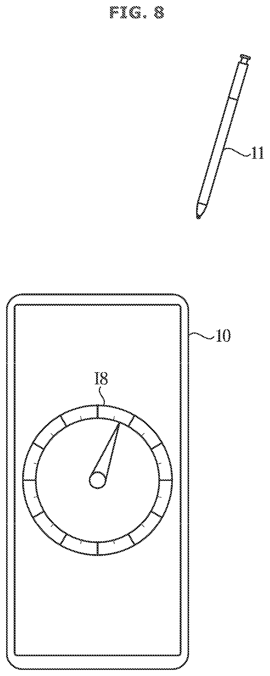 Patent US12333088 Figure 11 – Electronic device and control method of the same