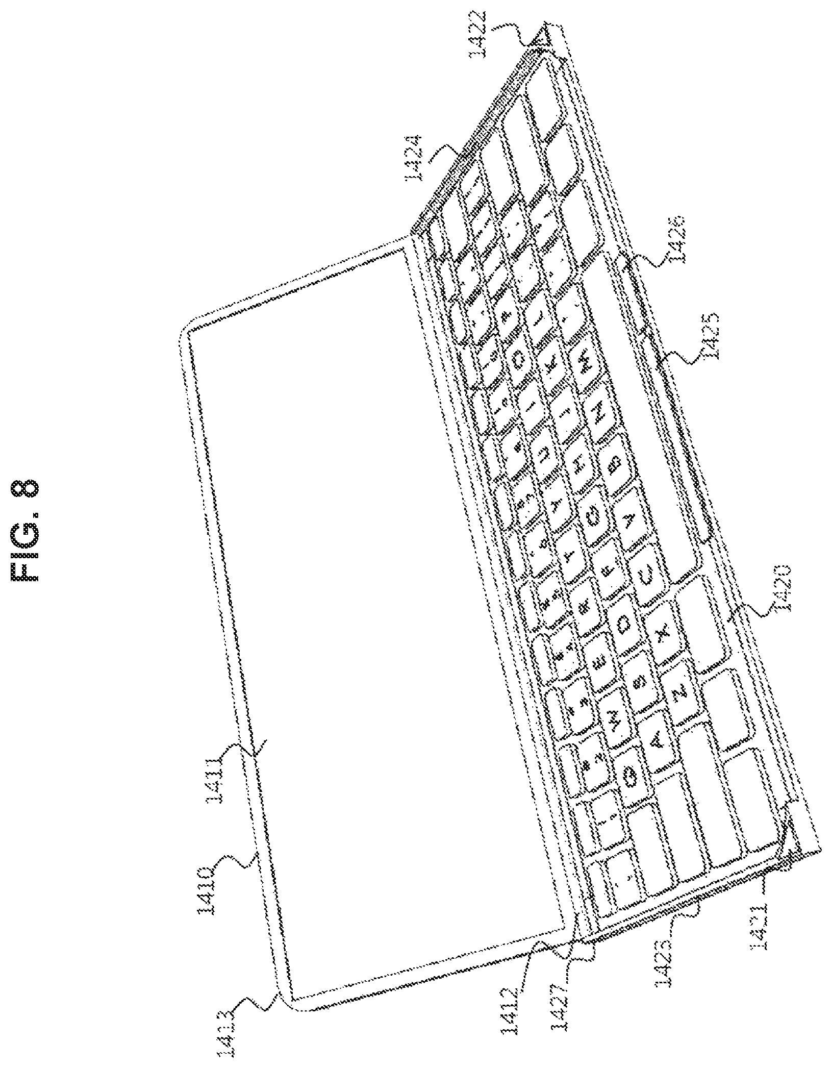 Patent US12333090 Figure 7 – Electronic device having multi-functional human interface