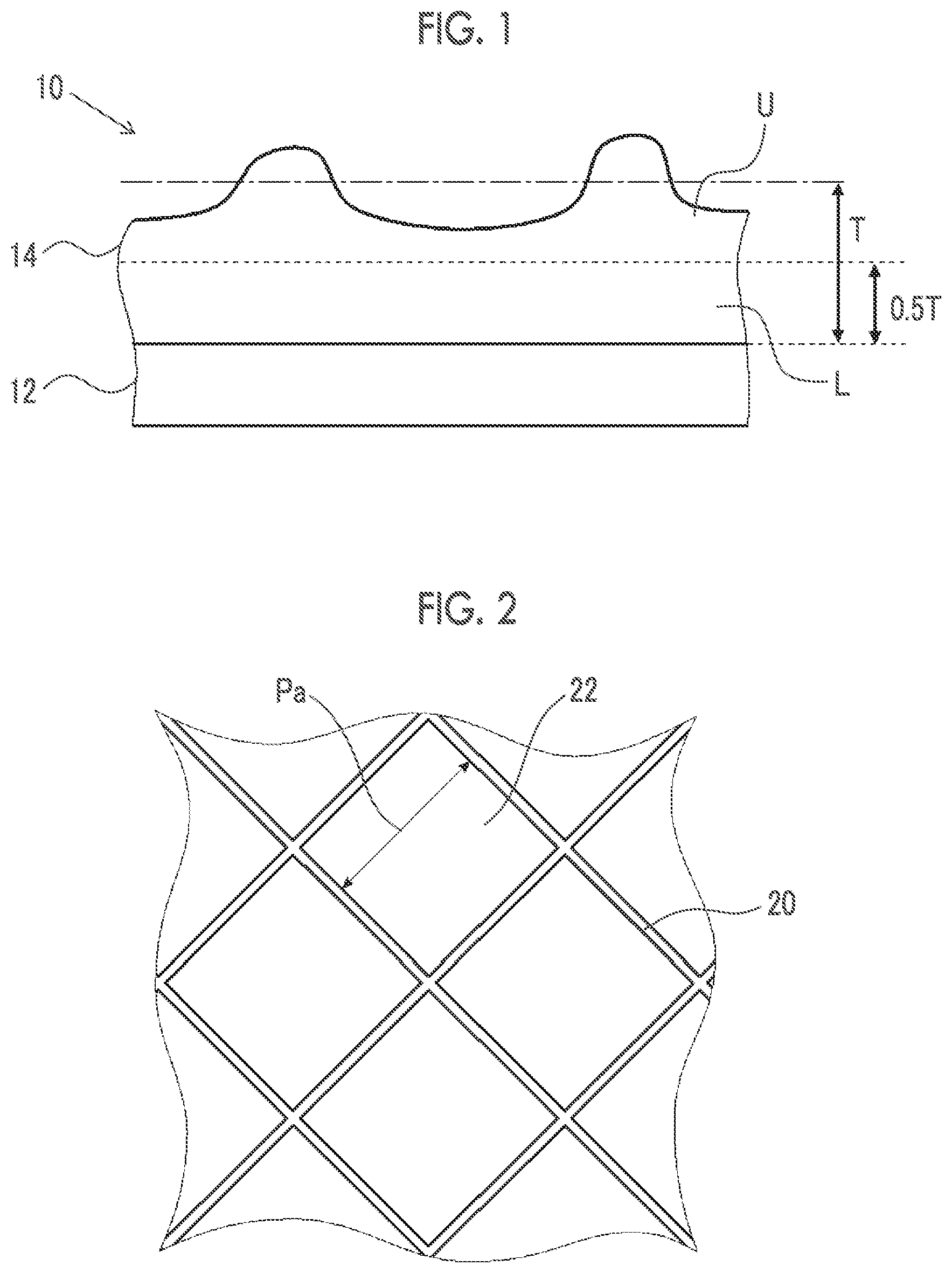 Patent US12333099 Figure 1 – Optical film, laminated film, and touch panel