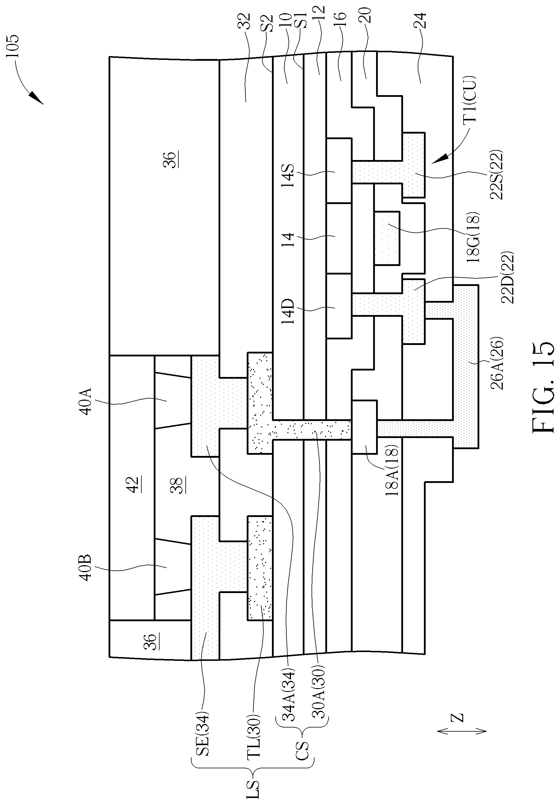 Patent US12333100 Figure 15 – Electronic device