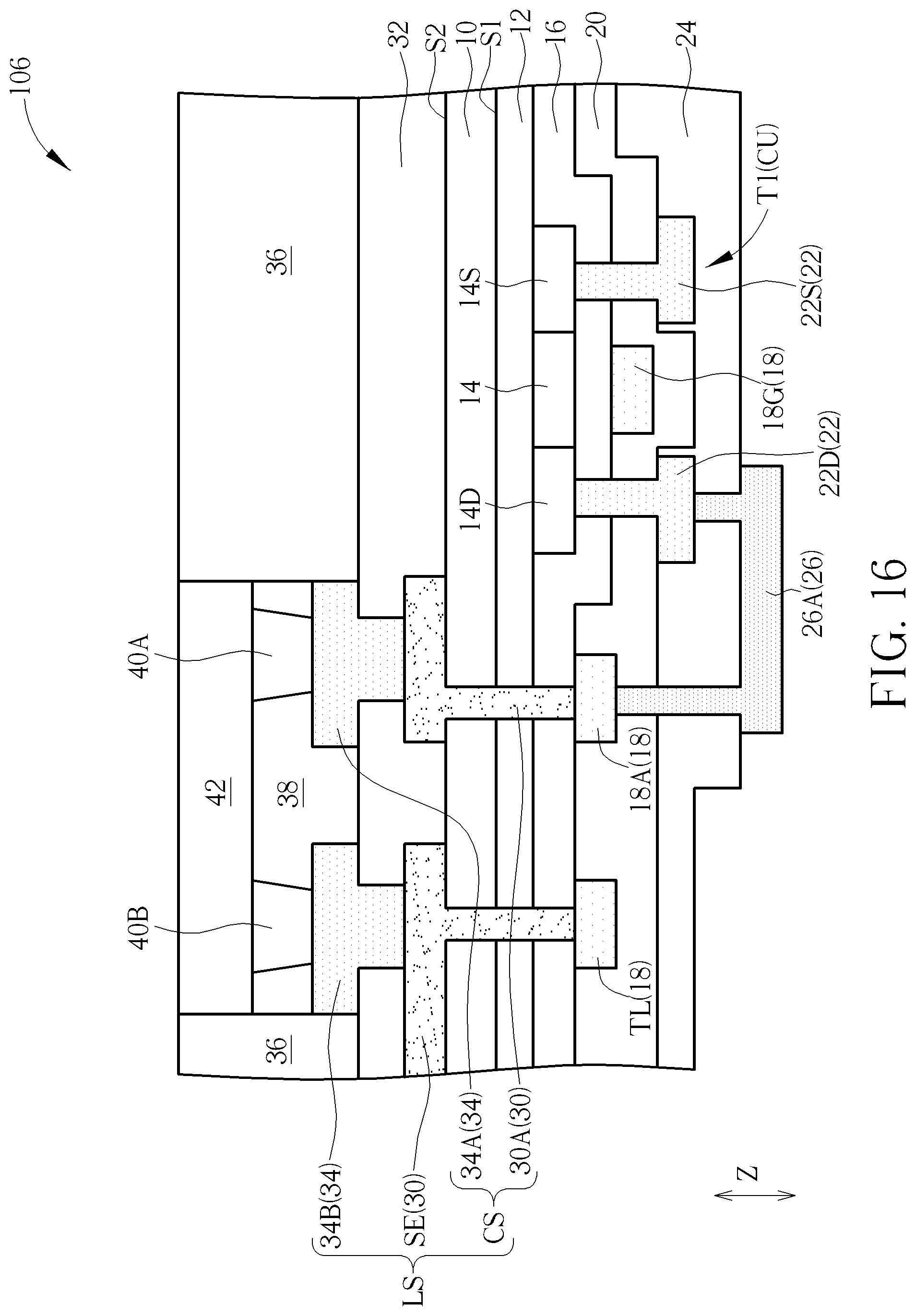 Patent US12333100 Figure 16 – Electronic device