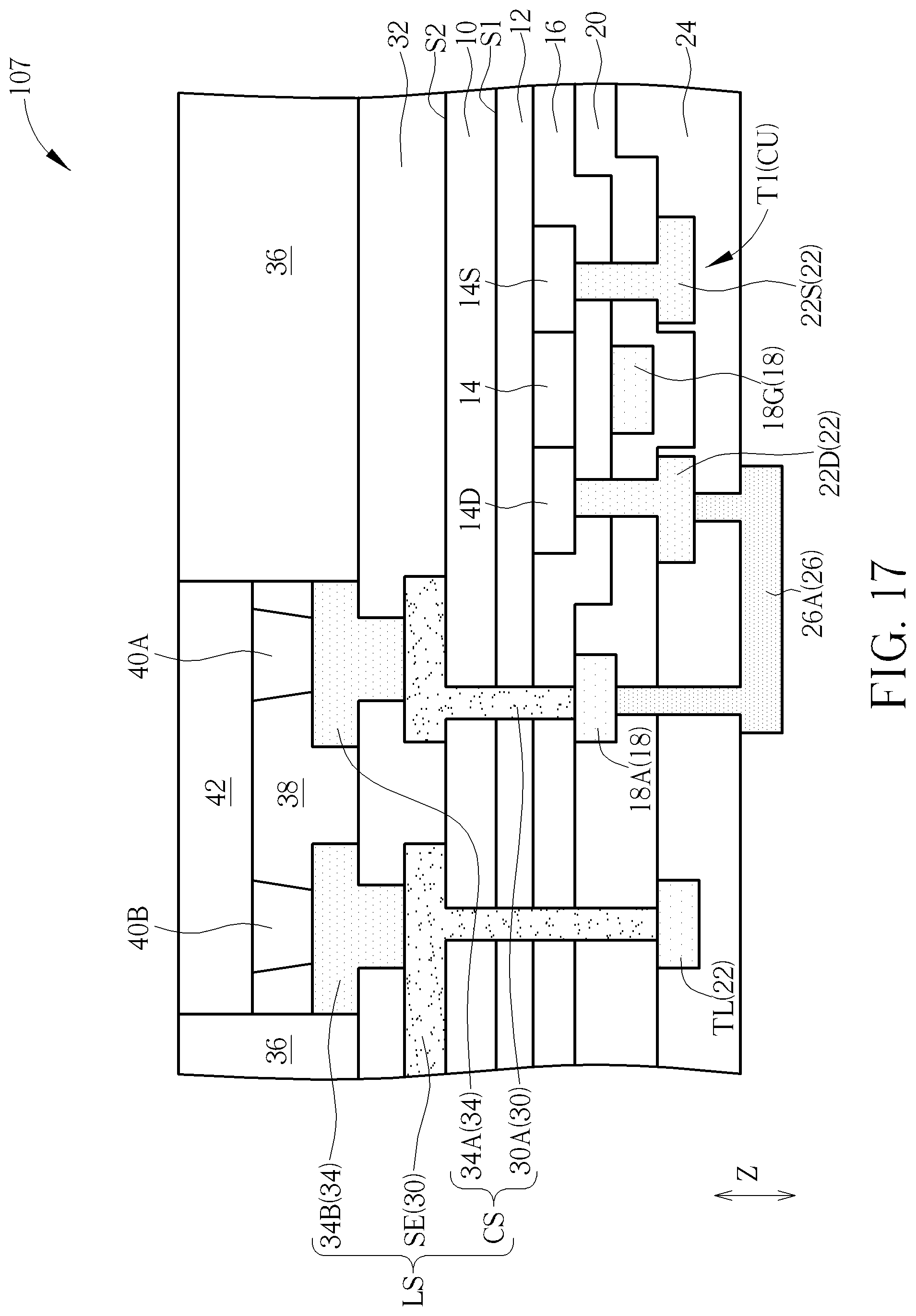Patent US12333100 Figure 17 – Electronic device
