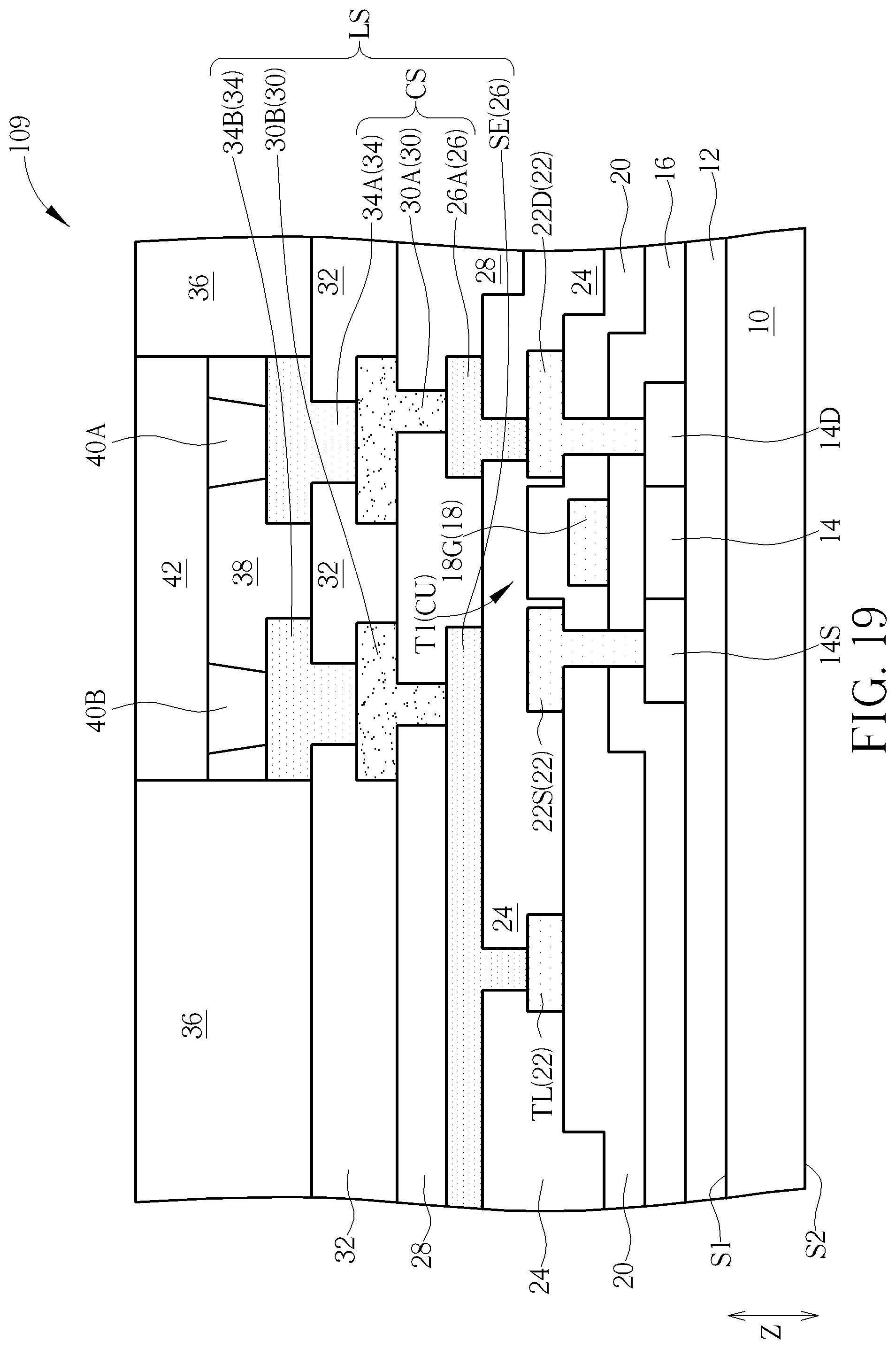 Patent US12333100 Figure 19 – Electronic device