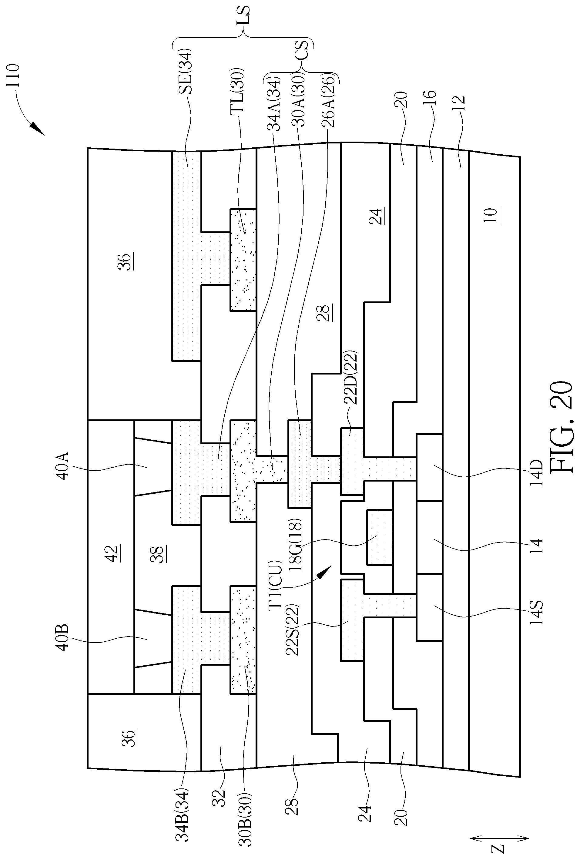 Patent US12333100 Figure 20 – Electronic device