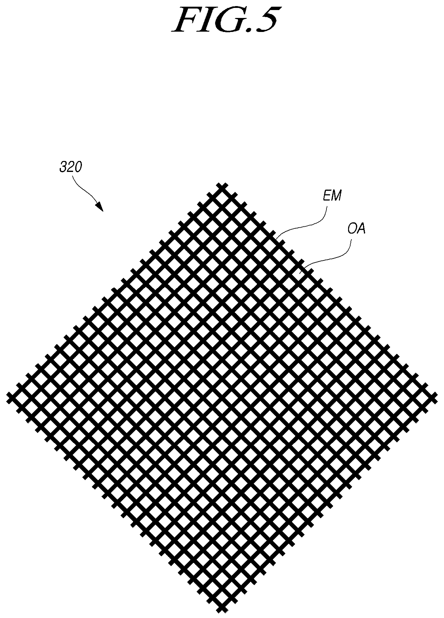 Patent US12333102 Figure 5 – Display device